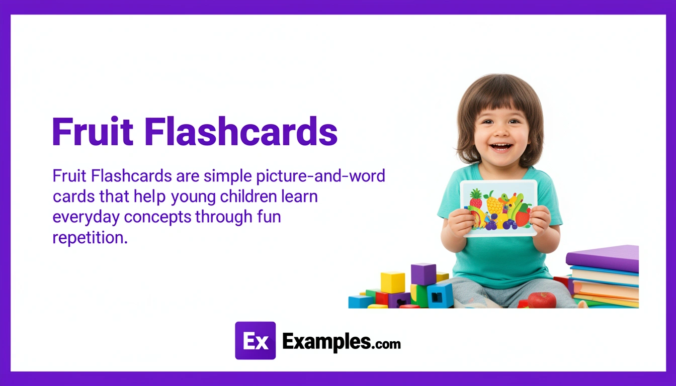 fruit flashcards
