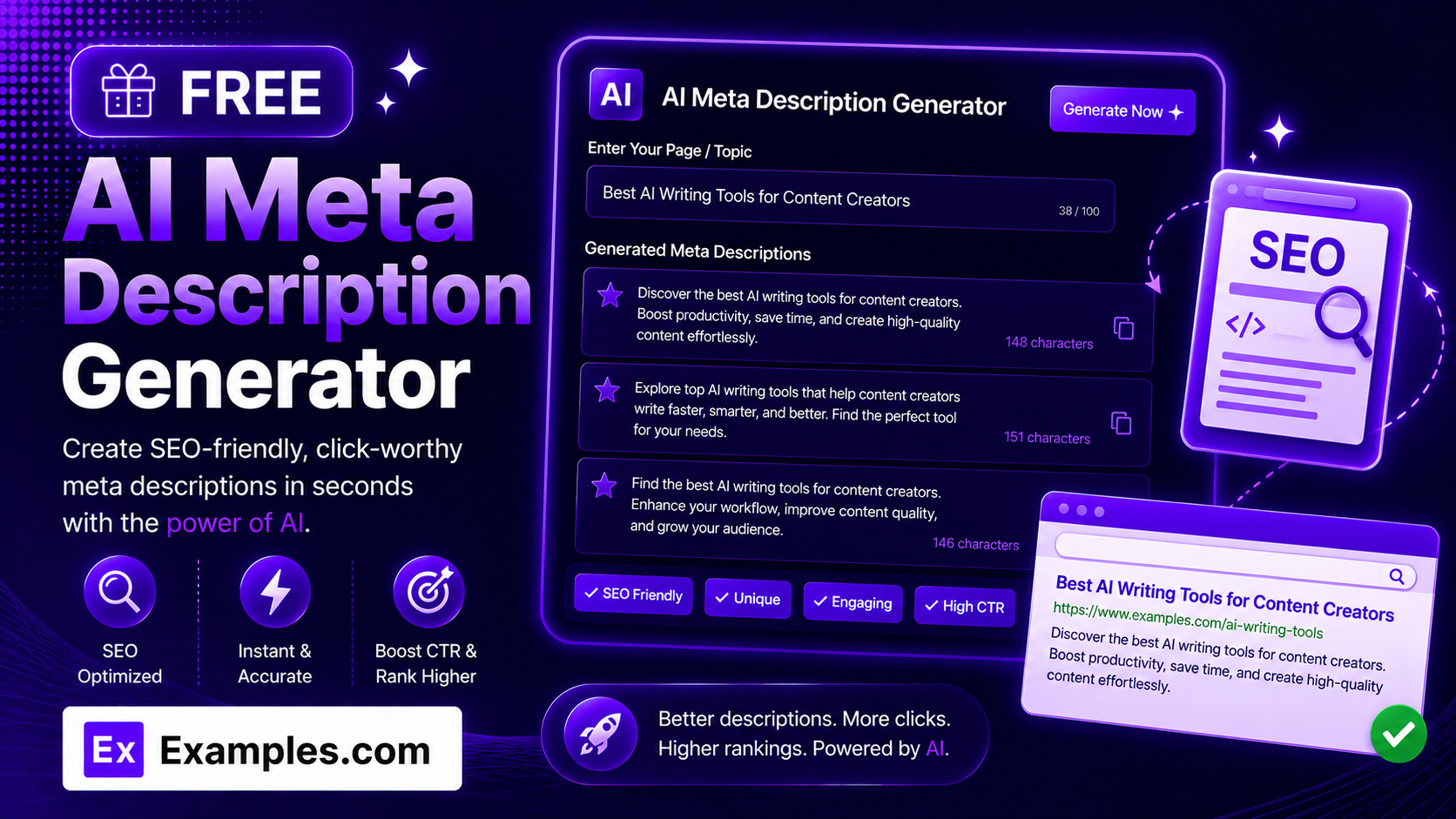 free ai meta description generator