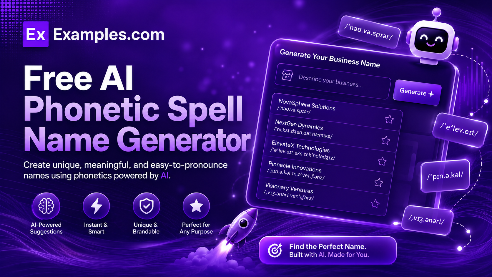 free ai phonetic spell name generator