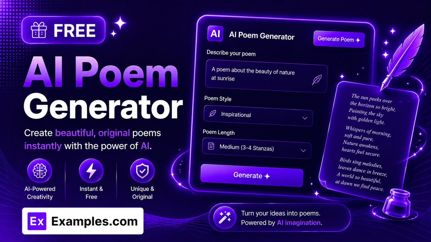 free ai poem generator