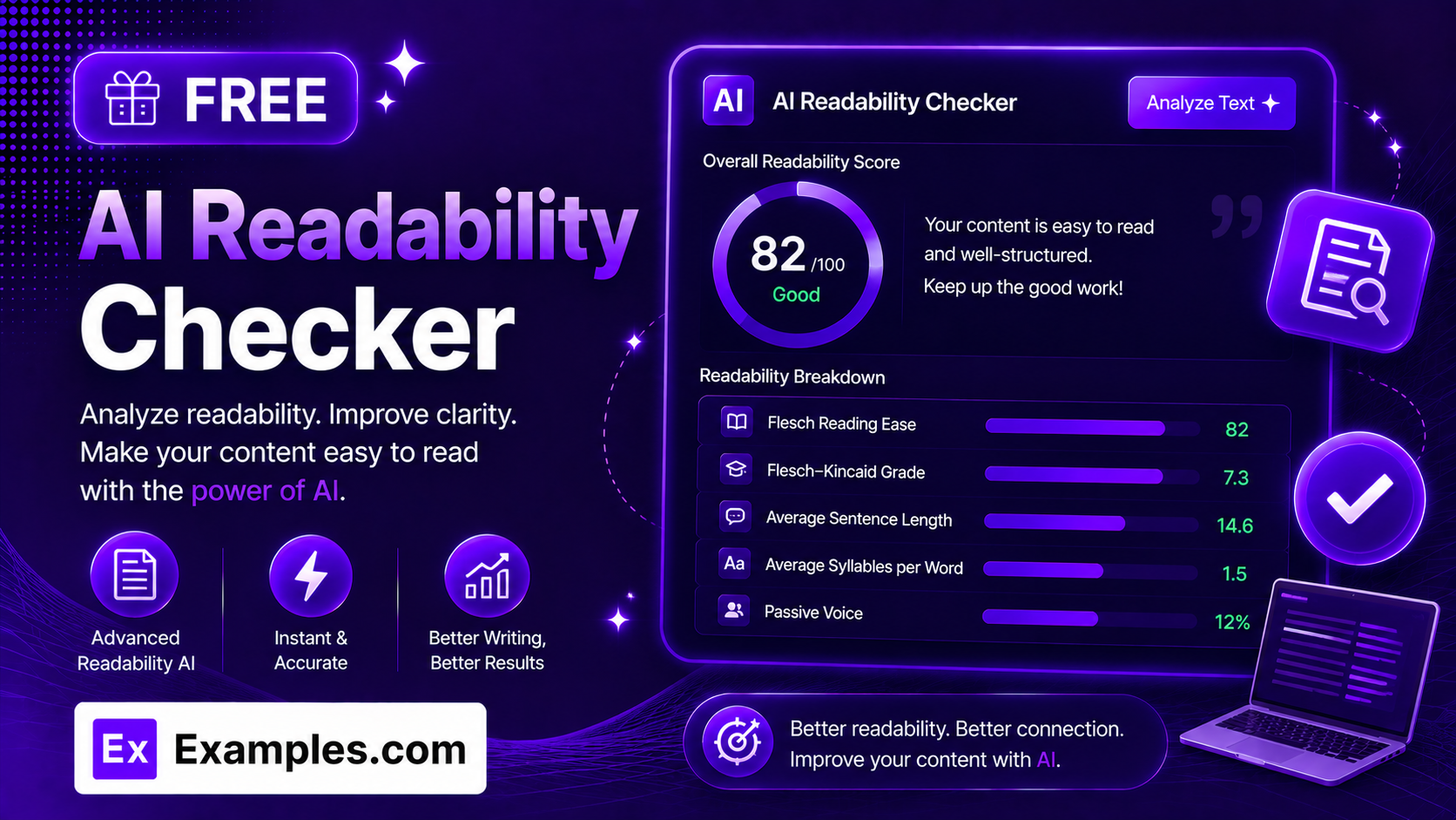 Free AI Readability Checker