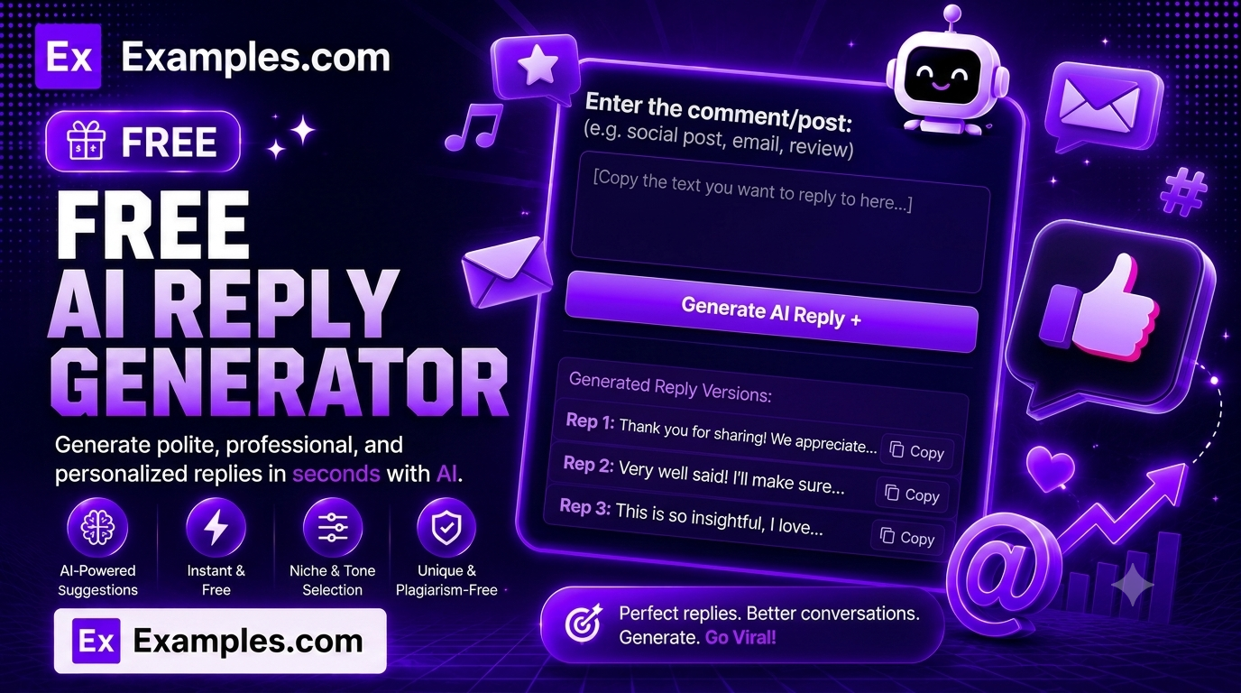 free ai reply generator