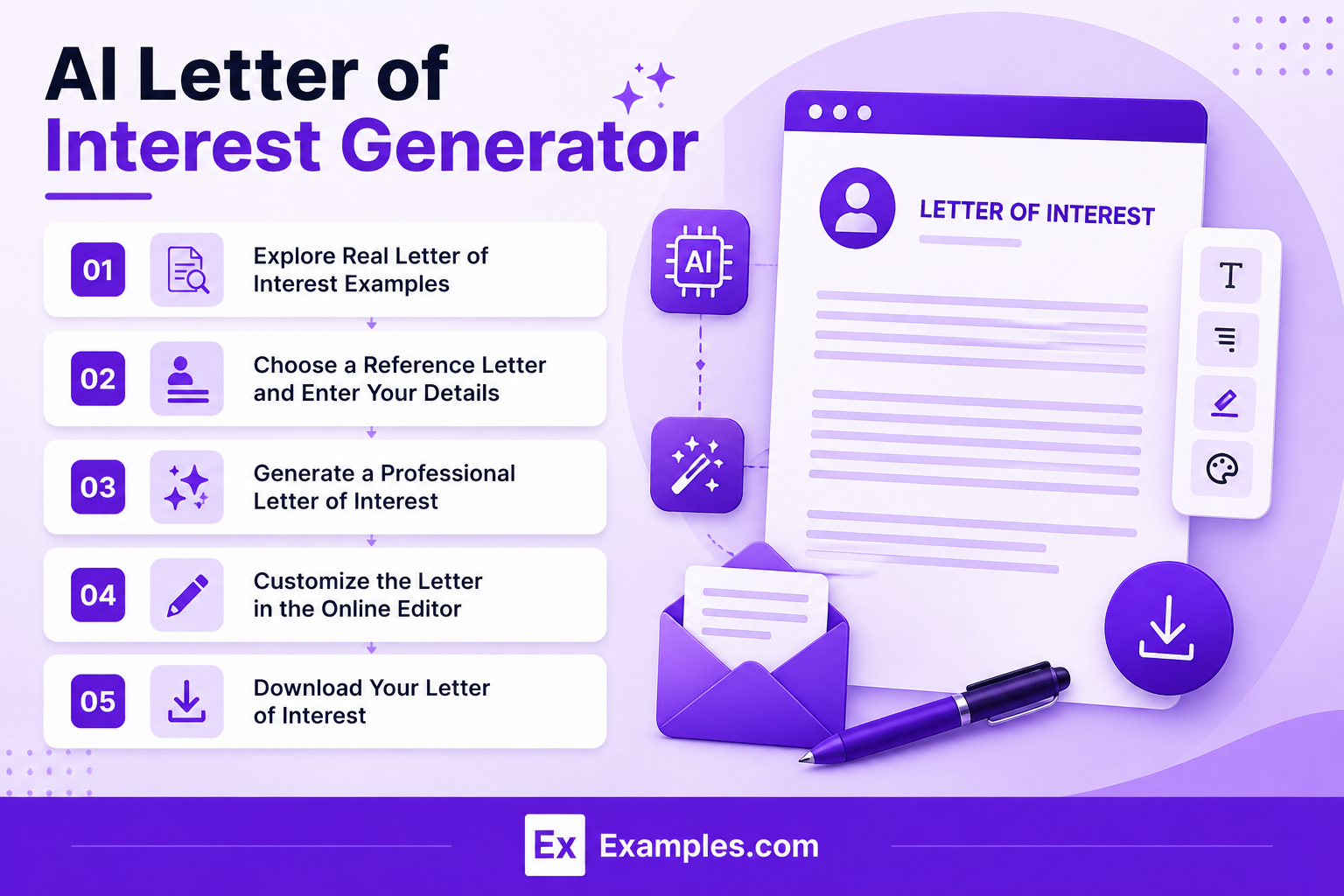 AI Letter of Interest Generator
