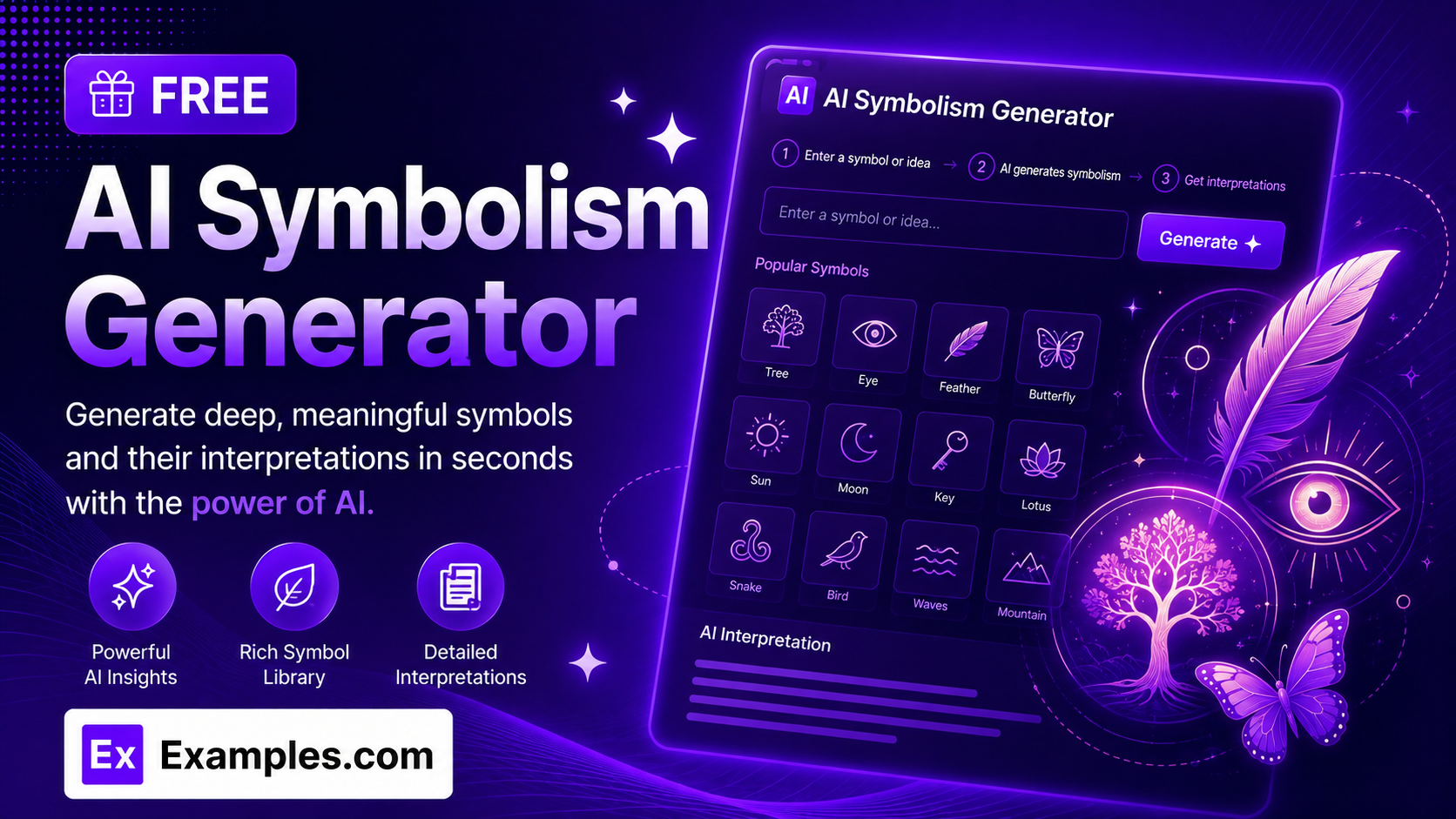 Free AI Symbolism generator