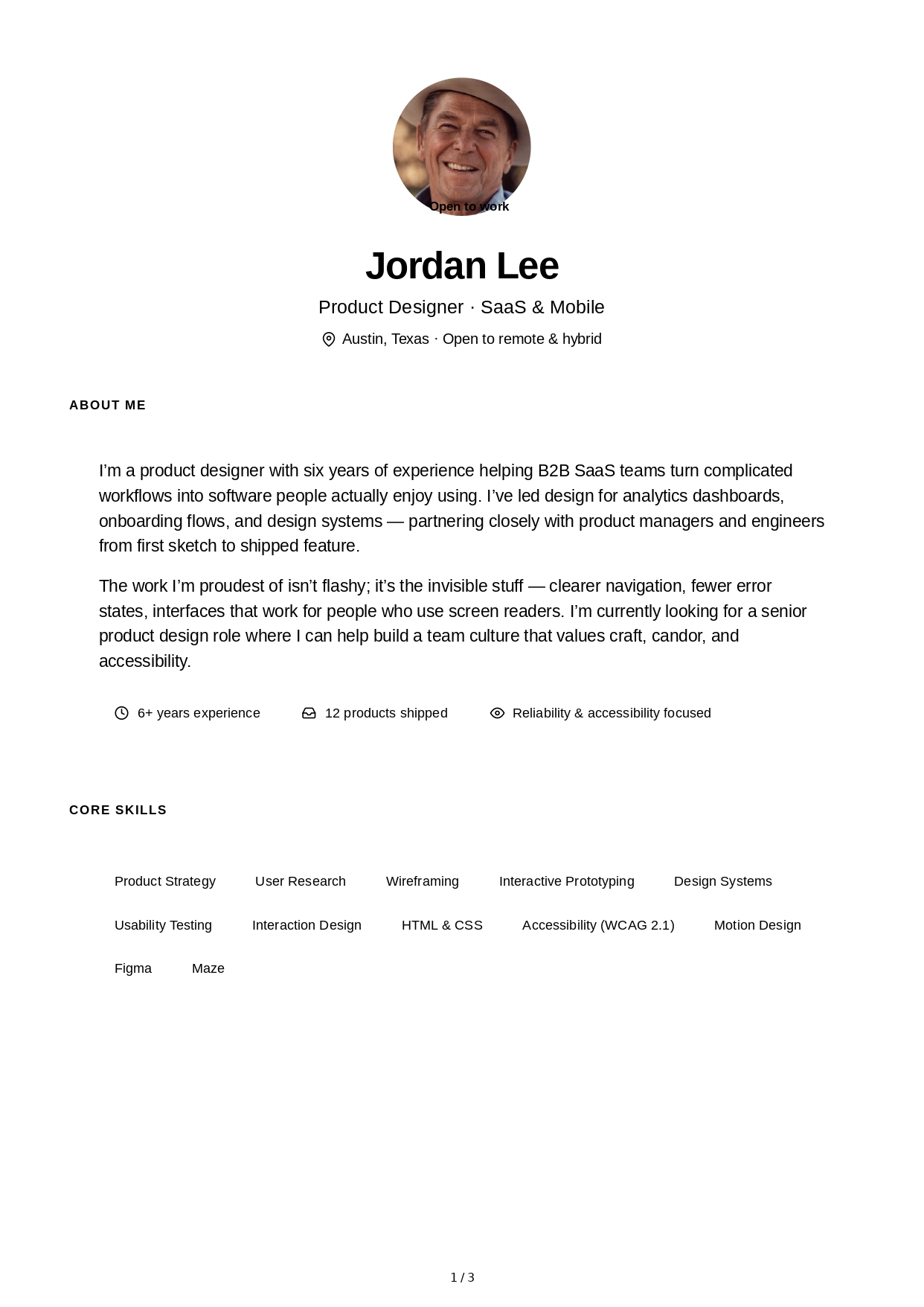 About Me for Job Seeker - Free AI About Me Generator, 50+ Real About Me Examples
