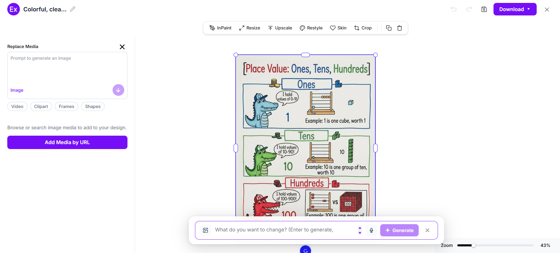 Customize The Anchor Chart In The Online Editor