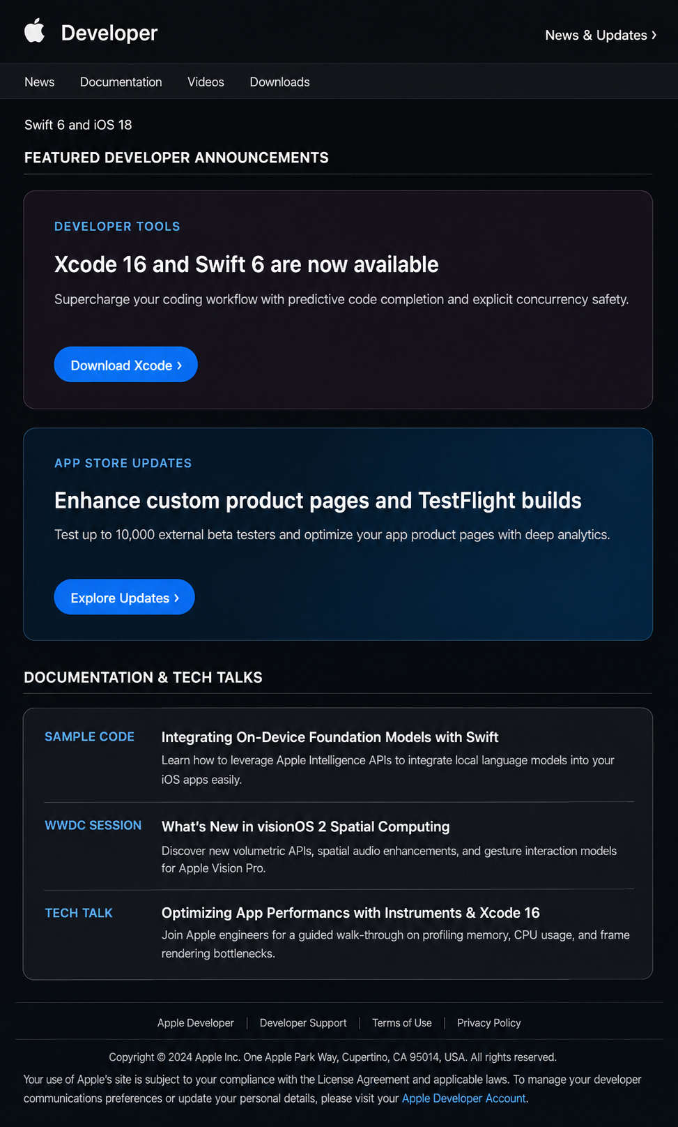 Apple Developer Email Newsletter - Free AI Email Newsletter Generator, 50+ Real Email Newsletter Examples