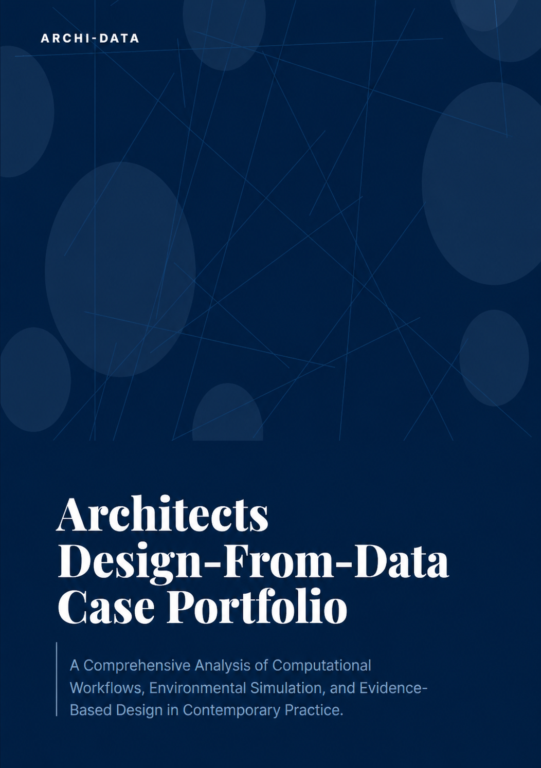 Architects Design-From-Data Case Portfolio - Free AI Portfolio Generator, 50+ Real Portfolio Examples