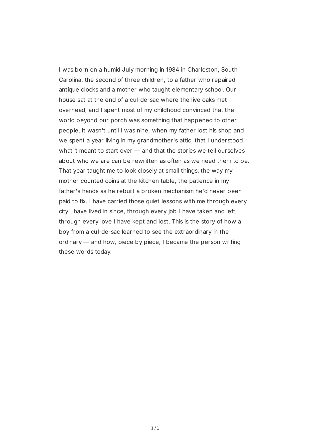 Autobiography Introduction Paragraph - Free AI Introduction Paragraph Generator, 50+ Real Introduction Paragraph Examples