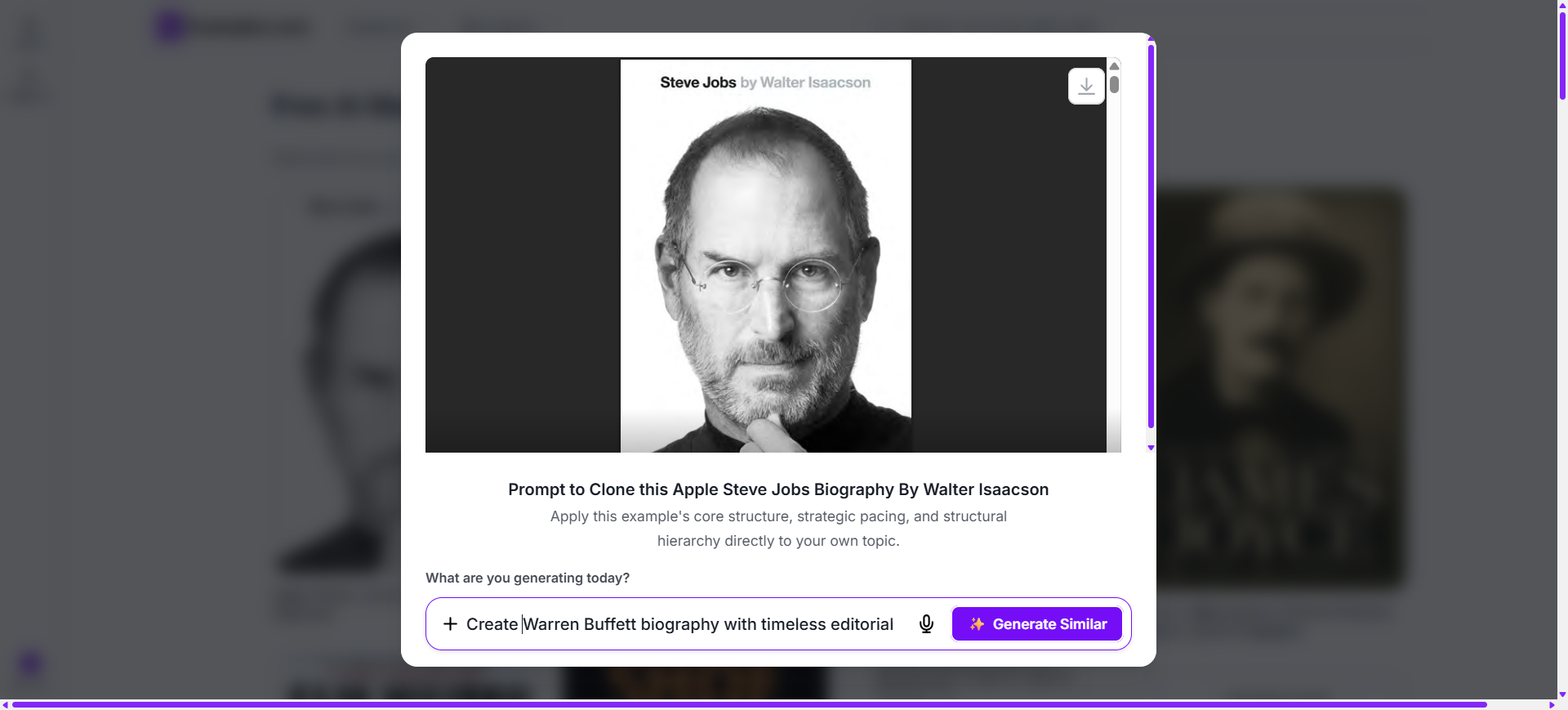 Choose A Reference Biography