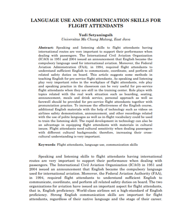 Communication Skills for Flight Attendants - Free AI Communication Skills Generator, 50+ Real Communication Skills Examples