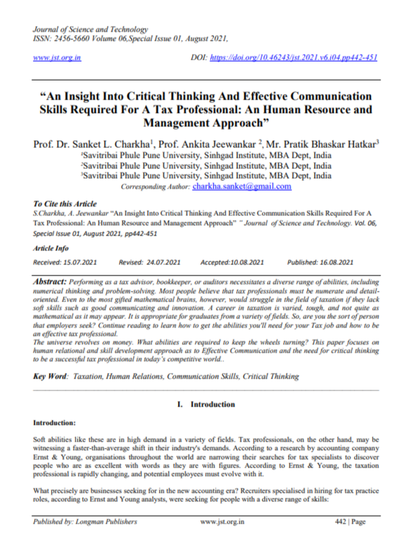 Communication Skills for Tax Professionals - Free AI Communication Skills Generator, 50+ Real Communication Skills Examples