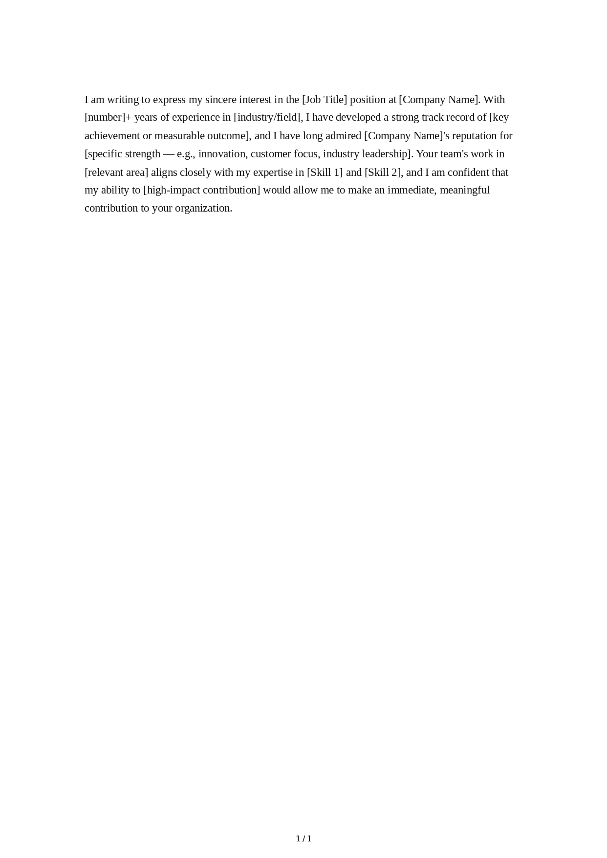 Cover Letter Introduction Paragraph - Free AI Introduction Paragraph Generator, 50+ Real Introduction Paragraph Examples