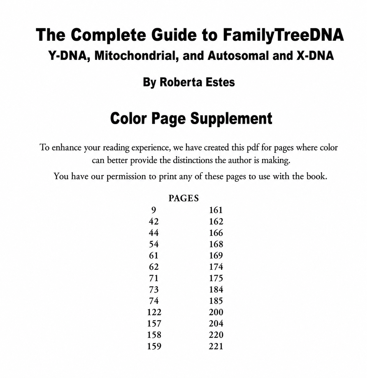 Genealogist Roberta Estes The Complete Guide to FamilyTreeDNA Biography - Free AI Biography Generator, 50+ Real Biography Examples