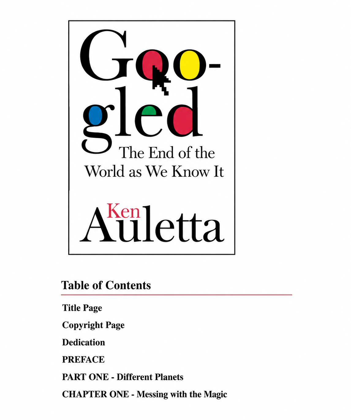 Journalists Ken Auletta Googled The End of the World as We Know It Biography - Free AI Biography Generator, 50+ Real Biography Examples