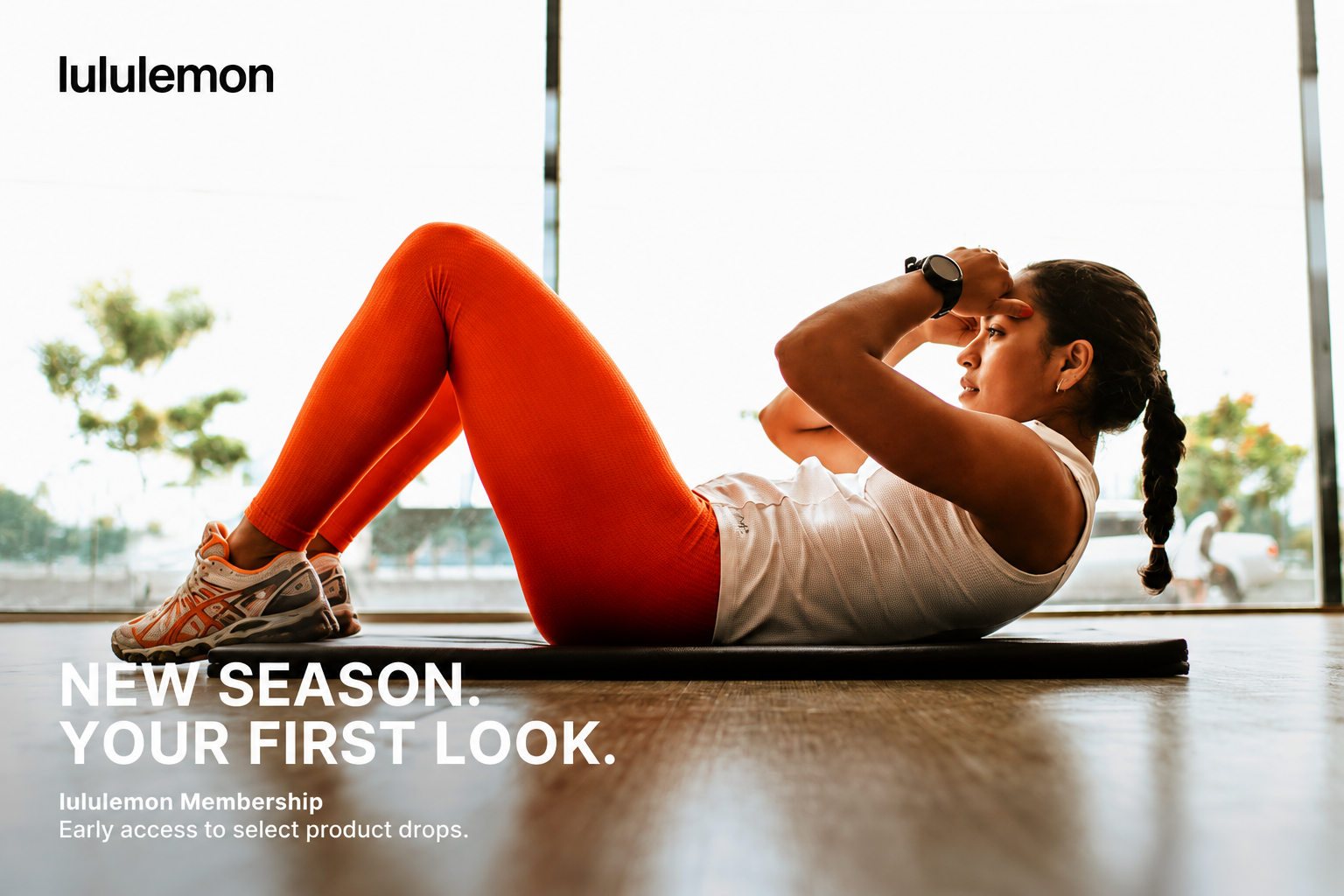 Lululemon High-Value Customer VIP Seasonal Lookbook Postcard - Free AI Postcard Generator, 50+ Real Postcard Examples