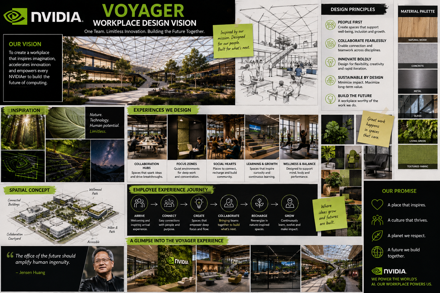 NVIDIA Voyager Workplace Design Vision Board - Free AI Vision Board Generator, 50+ Real Vision Board Examples