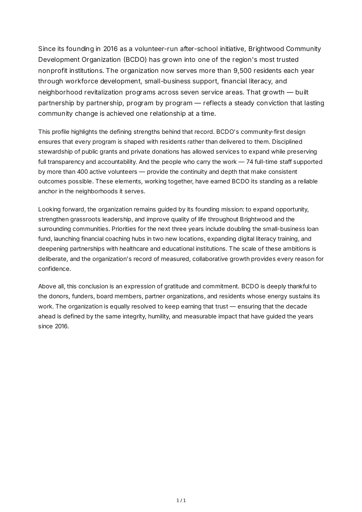 Organization Profile Conclusion Paragraph - Free AI Conclusion Paragraph Generator, 50+ Real Conclusion Paragraph Examples