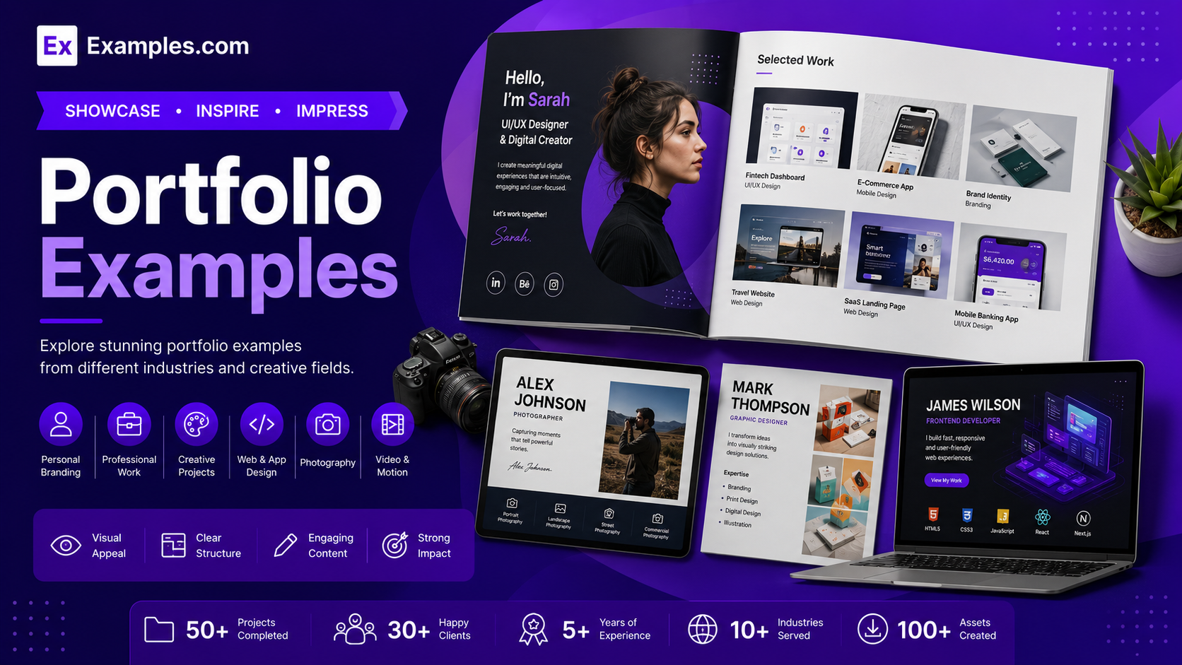 Free AI Portfolio Generator, 50+ Real Portfolio Examples