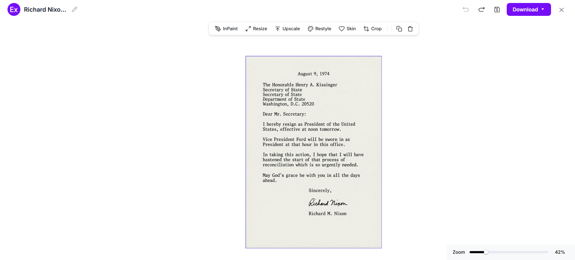 Generate A New AI Resignation Letter