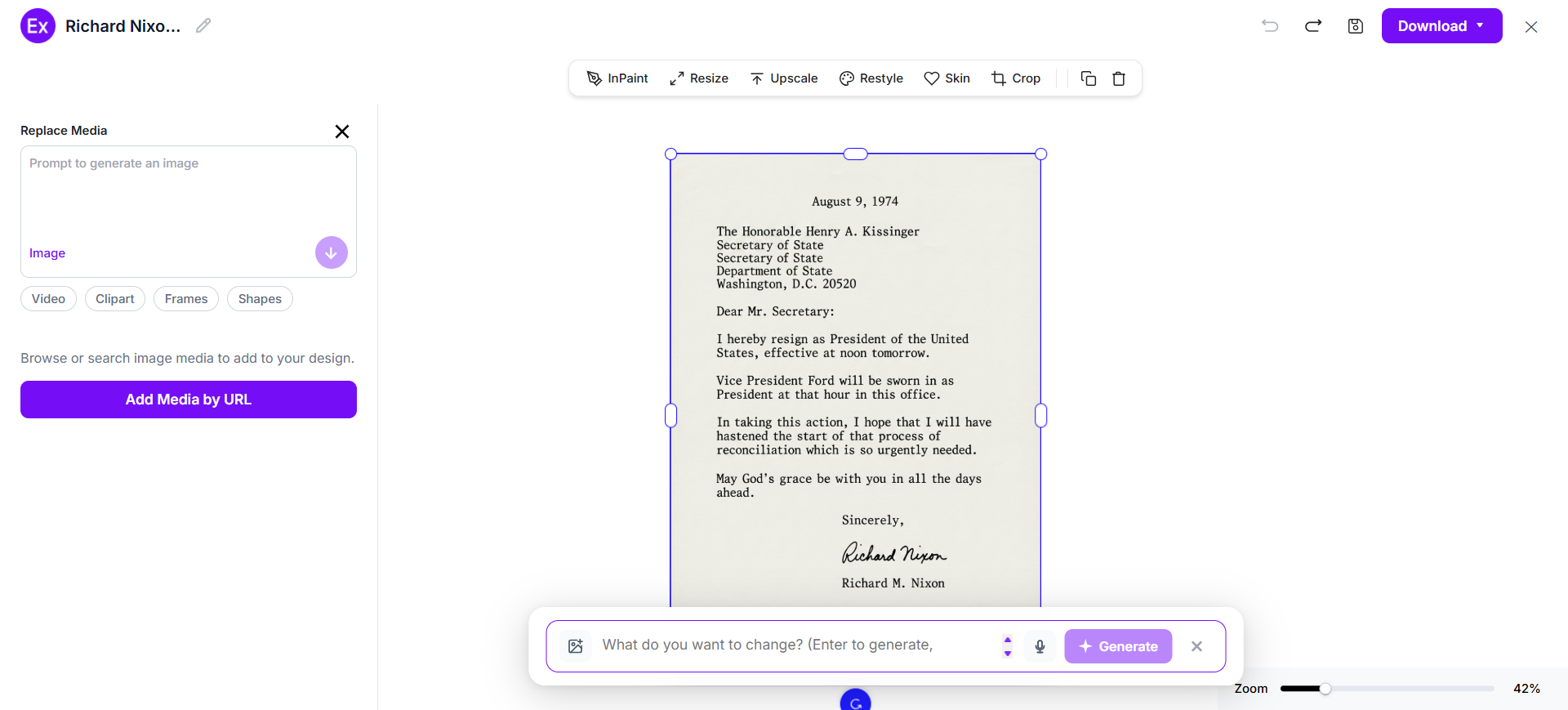 Customize The Resignation Letter In The Online Editor