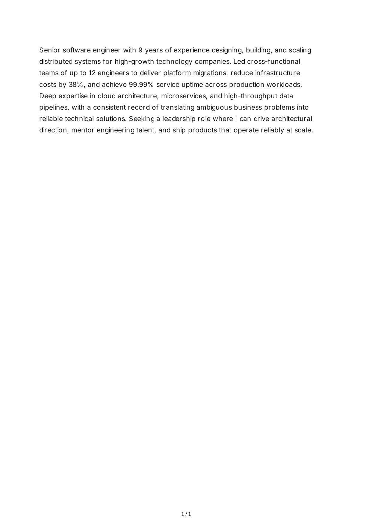 Resume Introduction Paragraph - Free AI Introduction Paragraph Generator, 50+ Real Introduction Paragraph Examples