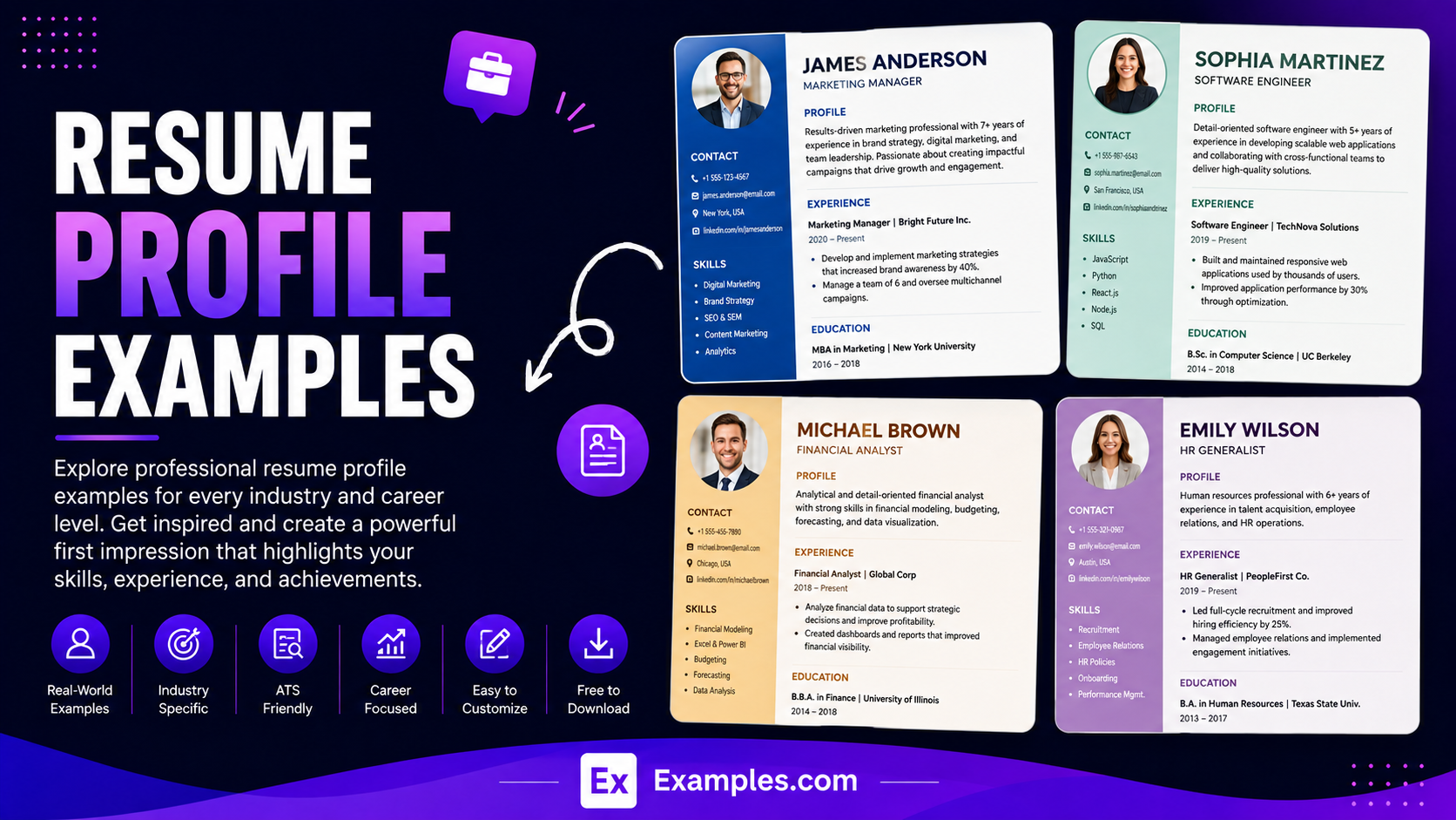 Free AI Resume Profile Generator, 50+ Real Resume Profile Examples