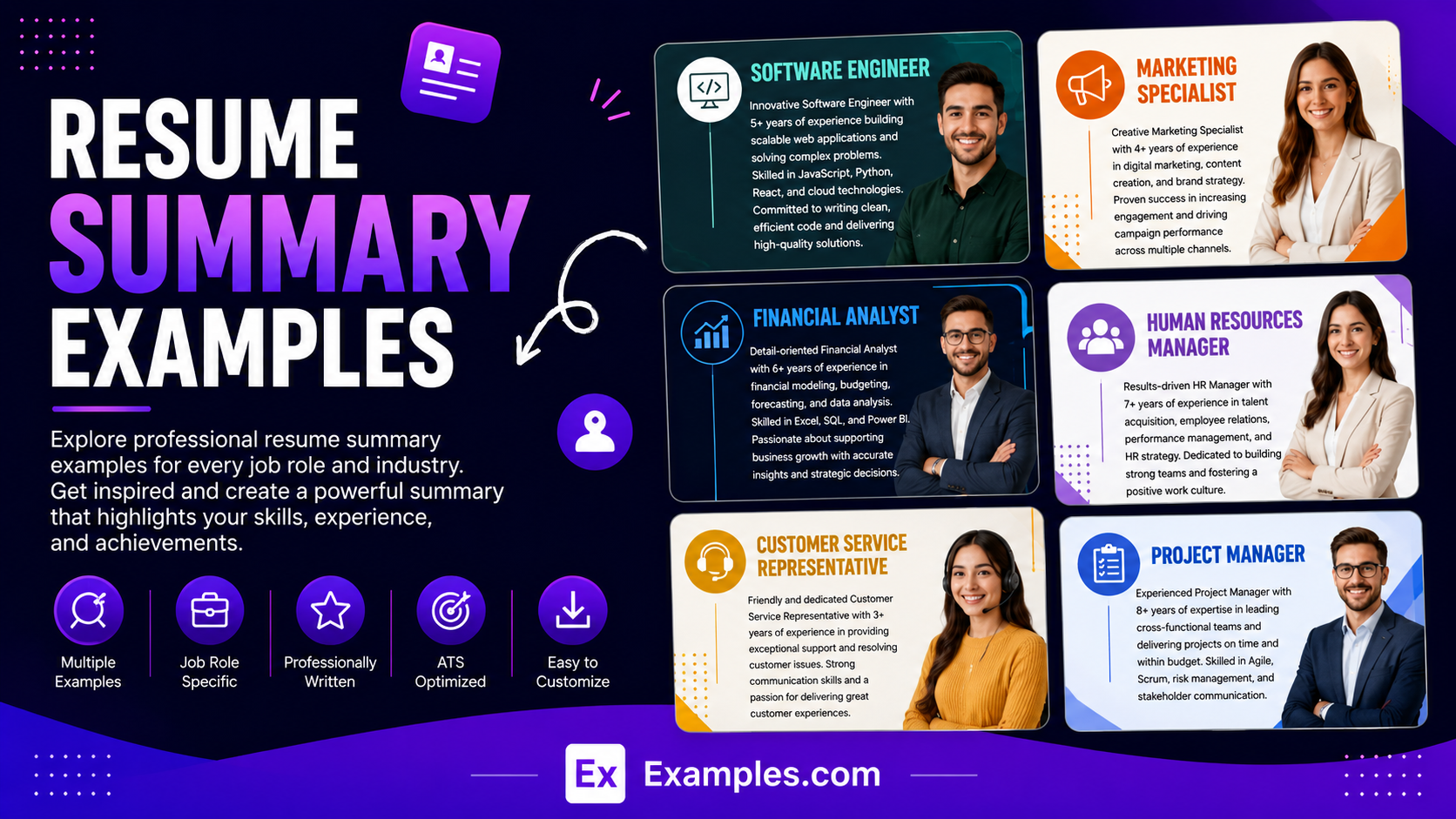 Free AI Resume Summary Generator, 50+ Real Resume Summary Examples