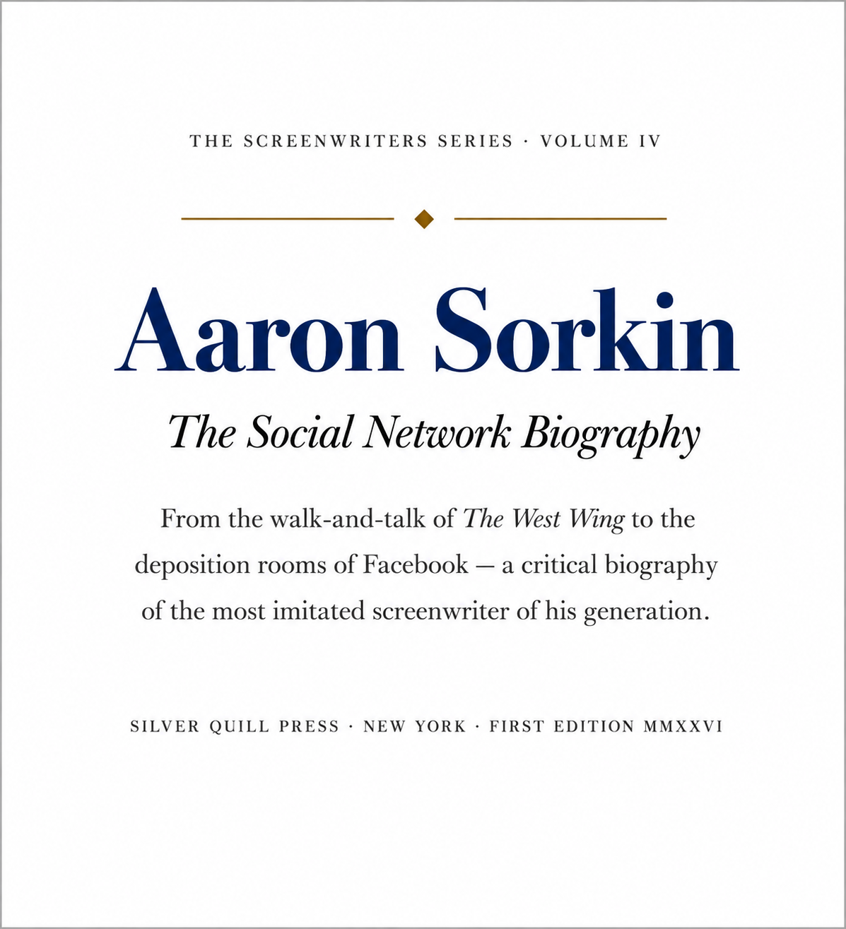 Screenwriter Aaron Sorkin The Social Network Biography - Free AI Biography Generator, 50+ Real Biography Examples