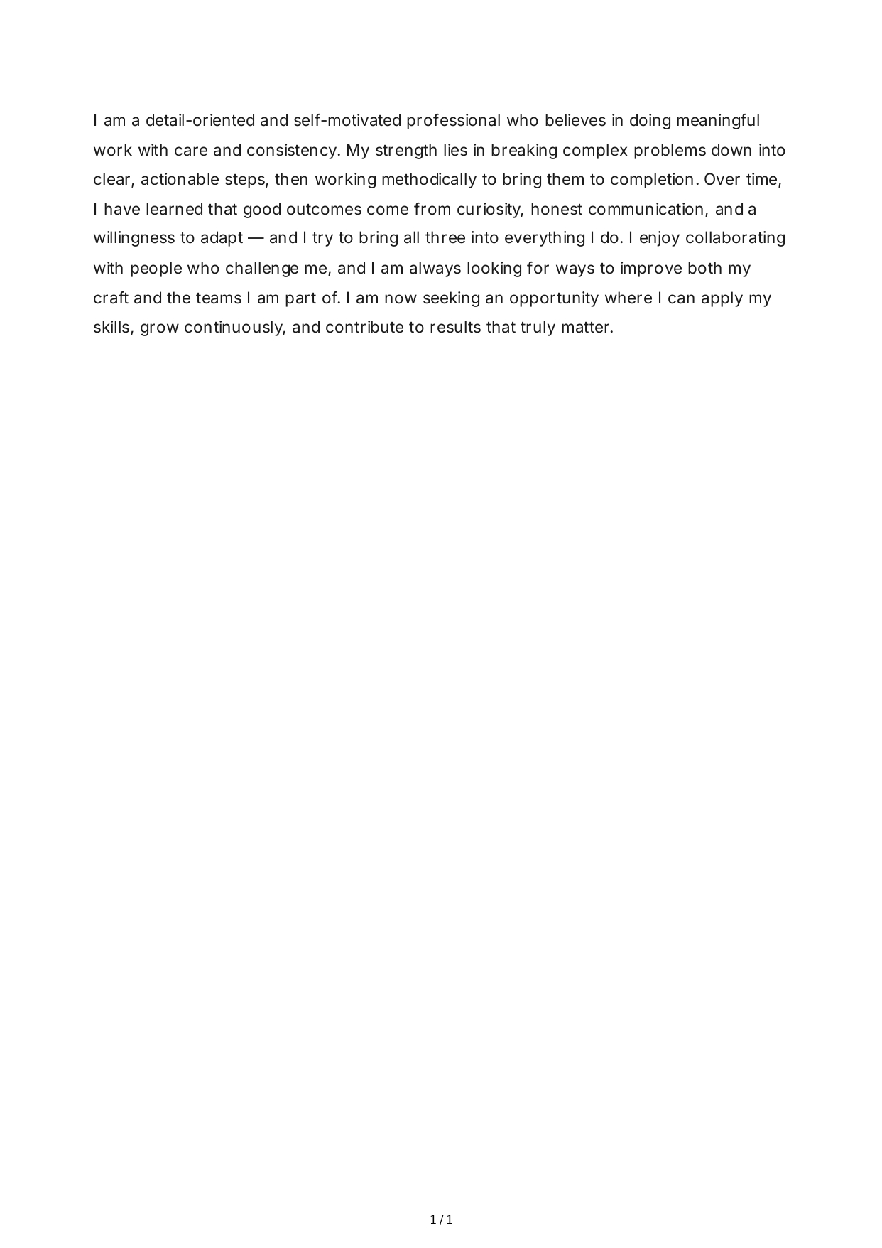 Self Introduction Paragraph - Free AI Introduction Paragraph Generator, 50+ Real Introduction Paragraph Examples