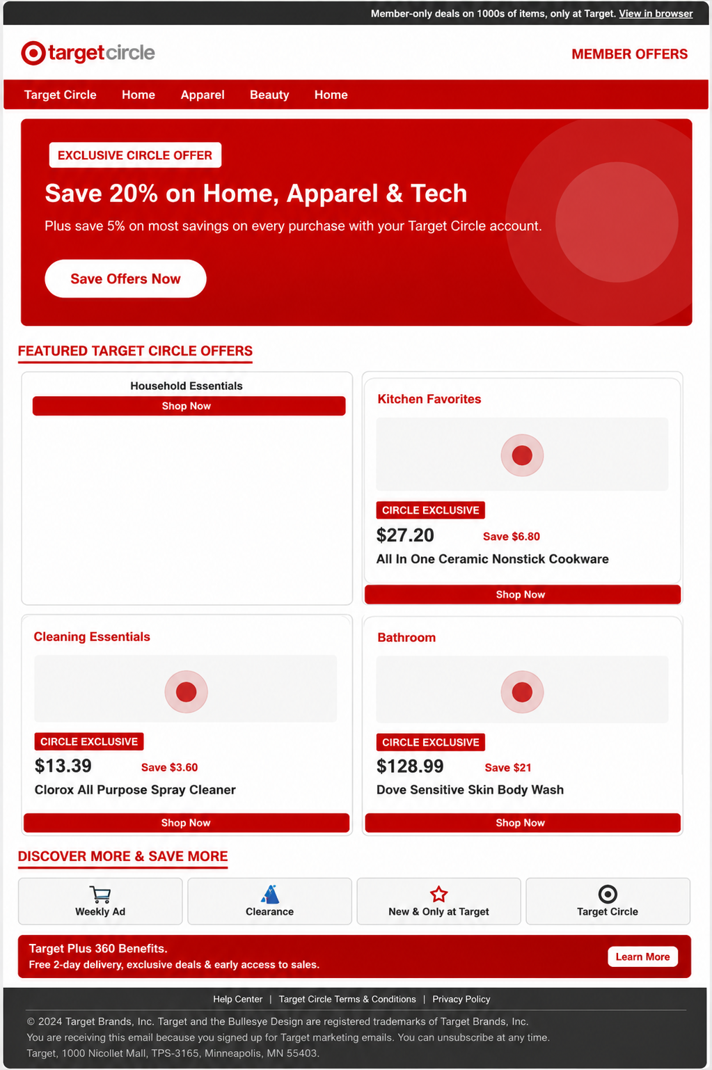 Target Circle Email Newsletter - Free AI Email Newsletter Generator, 50+ Real Email Newsletter Examples