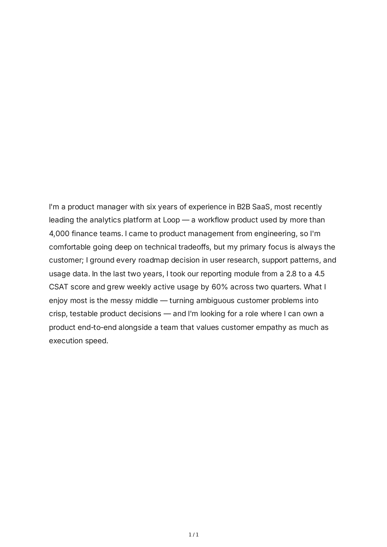Tell Me About Yourself for Project Manager - Free AI Tell Me About Yourself Generator, 50+ Real Tell Me About Yourself Examples