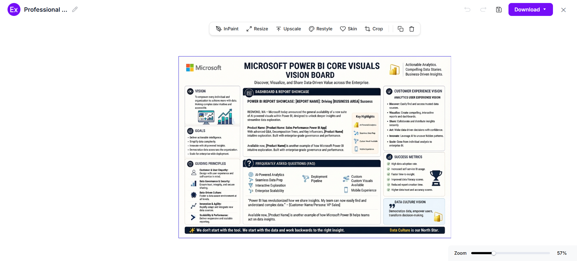 Generate A New AI Vision Board
