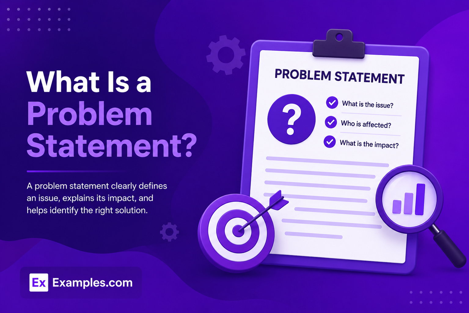 Problem Statement Examples