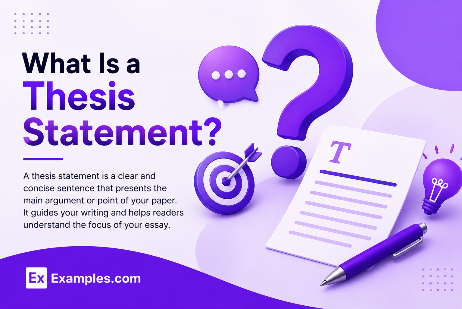 Thesis Statement Examples
