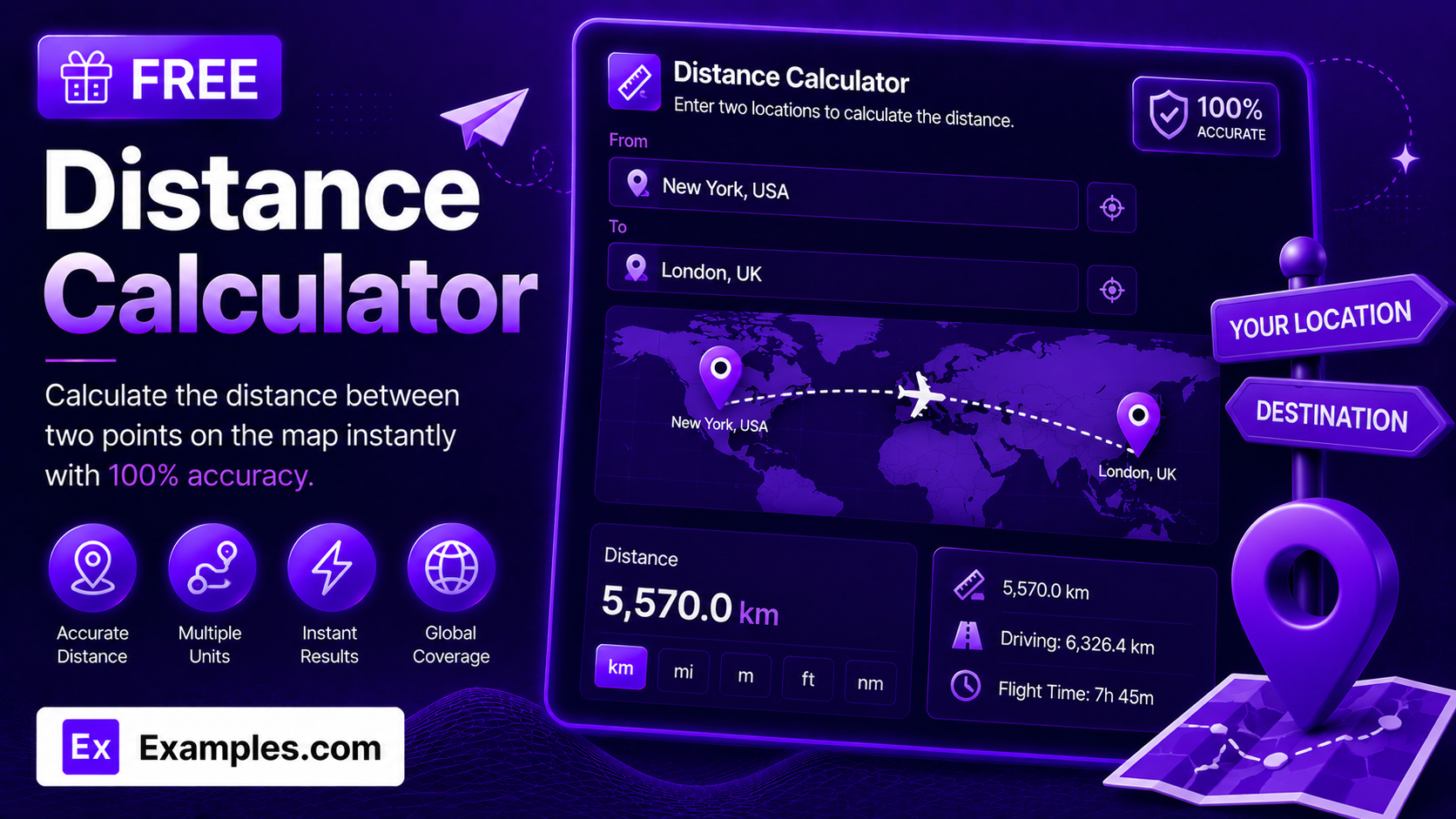 distance calculator
