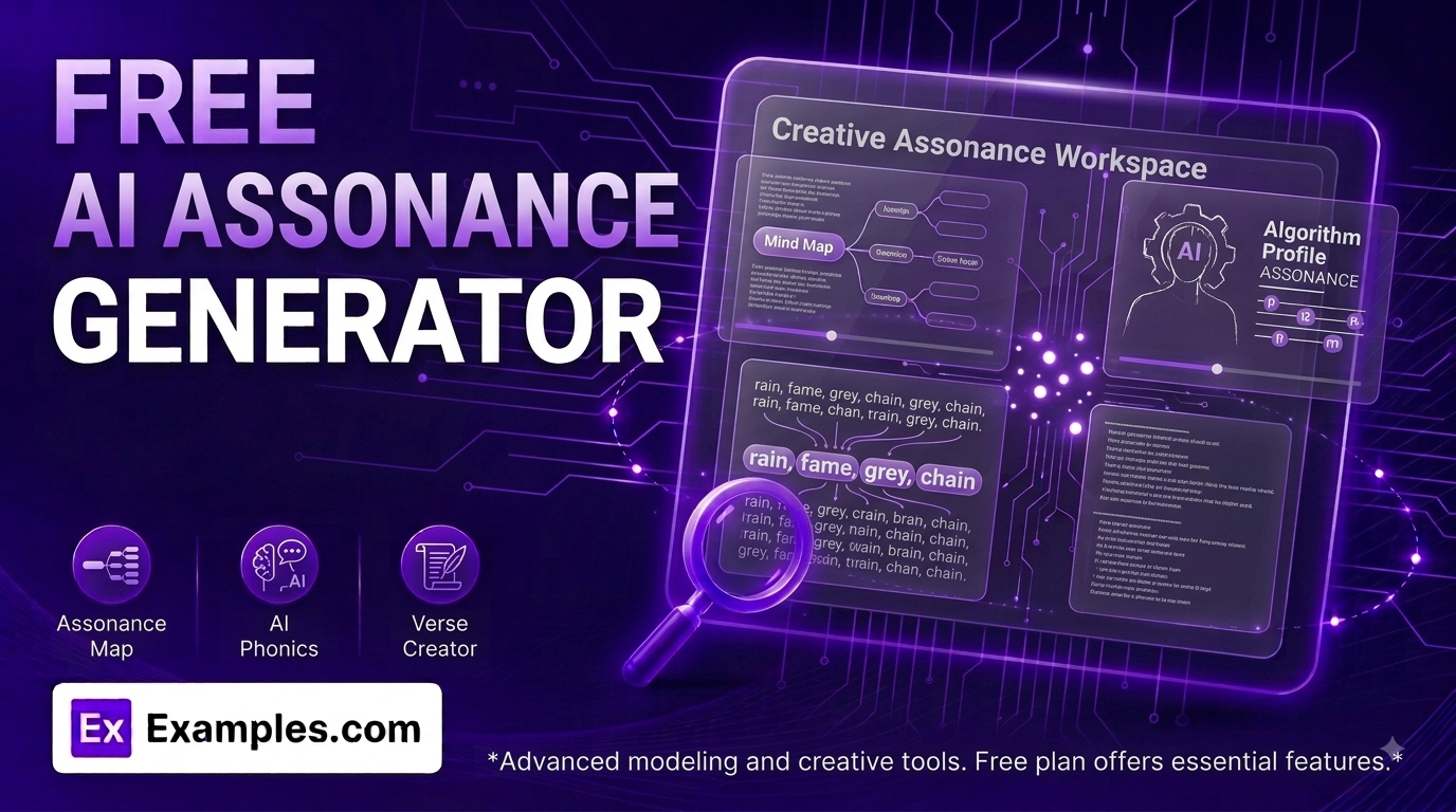 free ai assonance generator