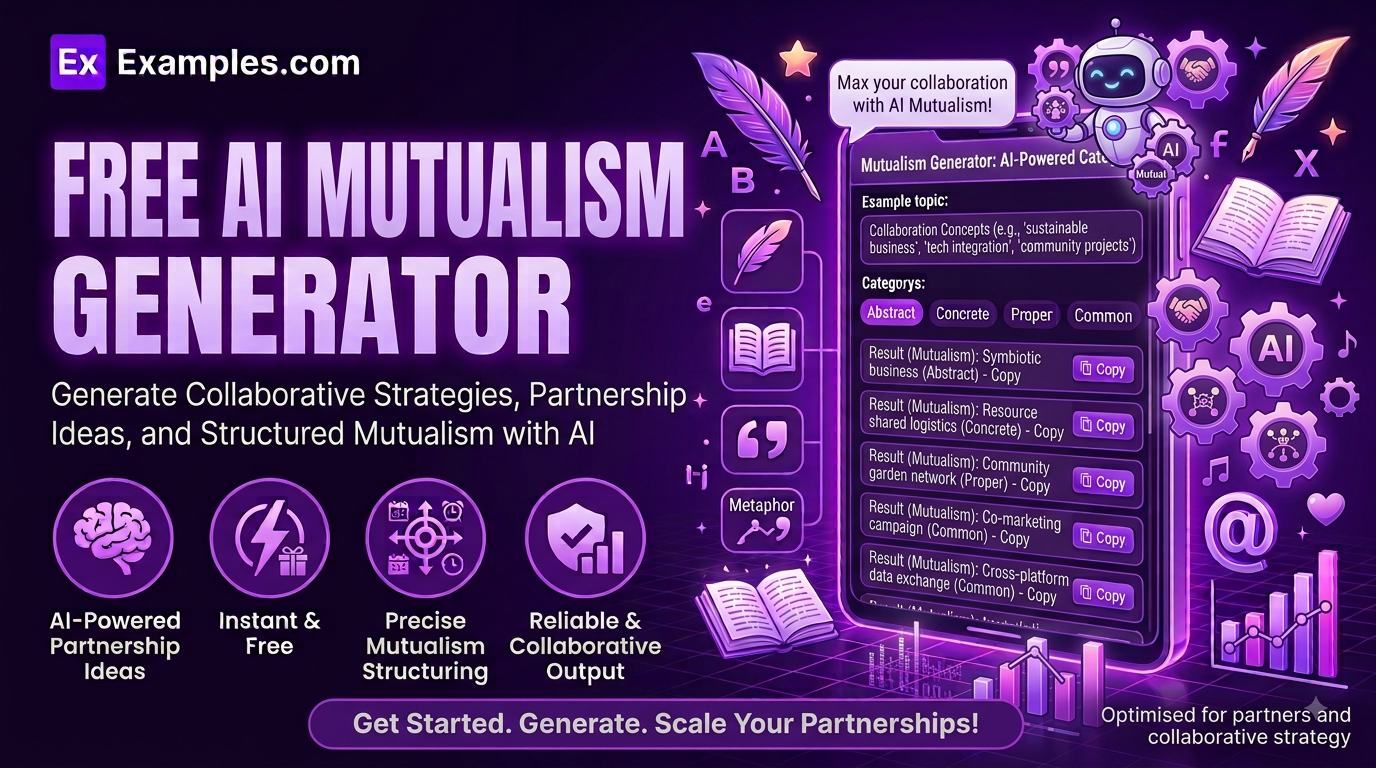 free ai mutualism generator