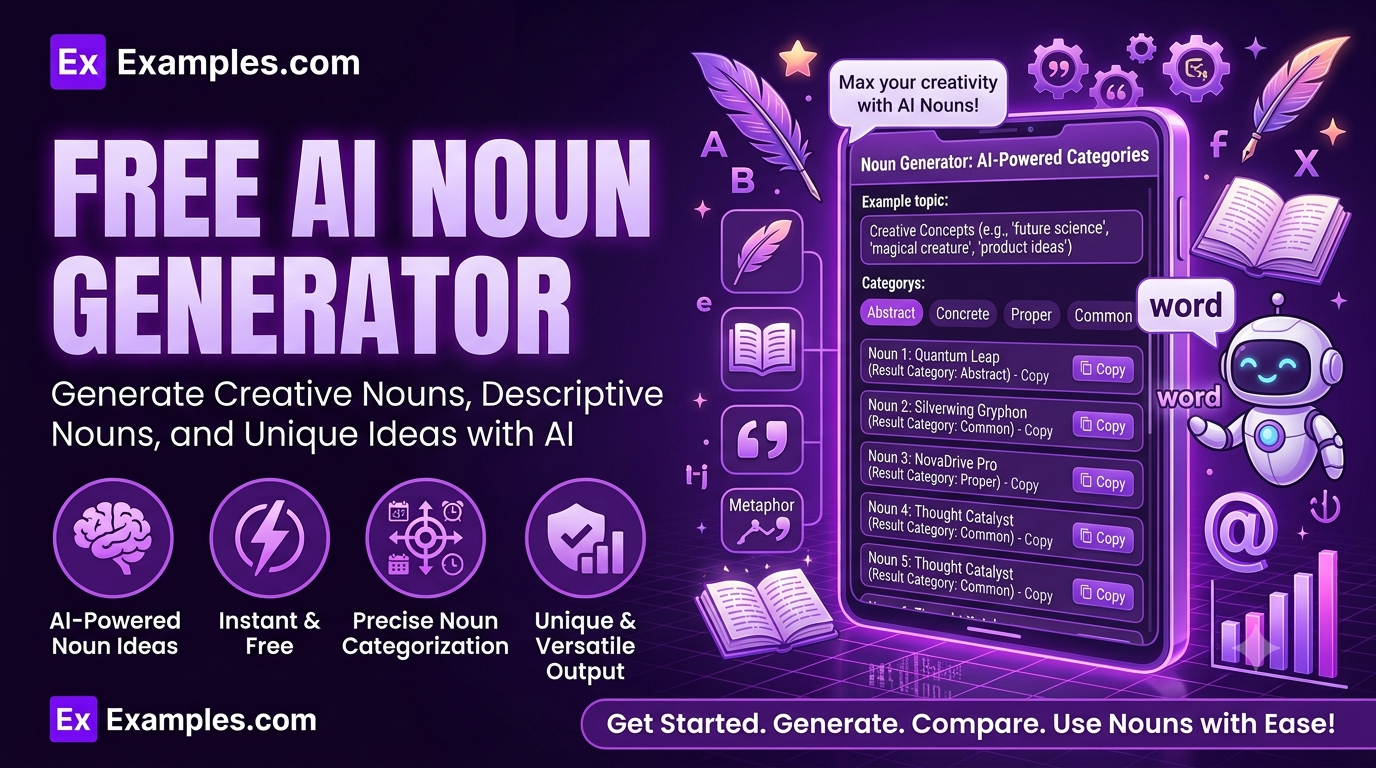 free ai noun generator