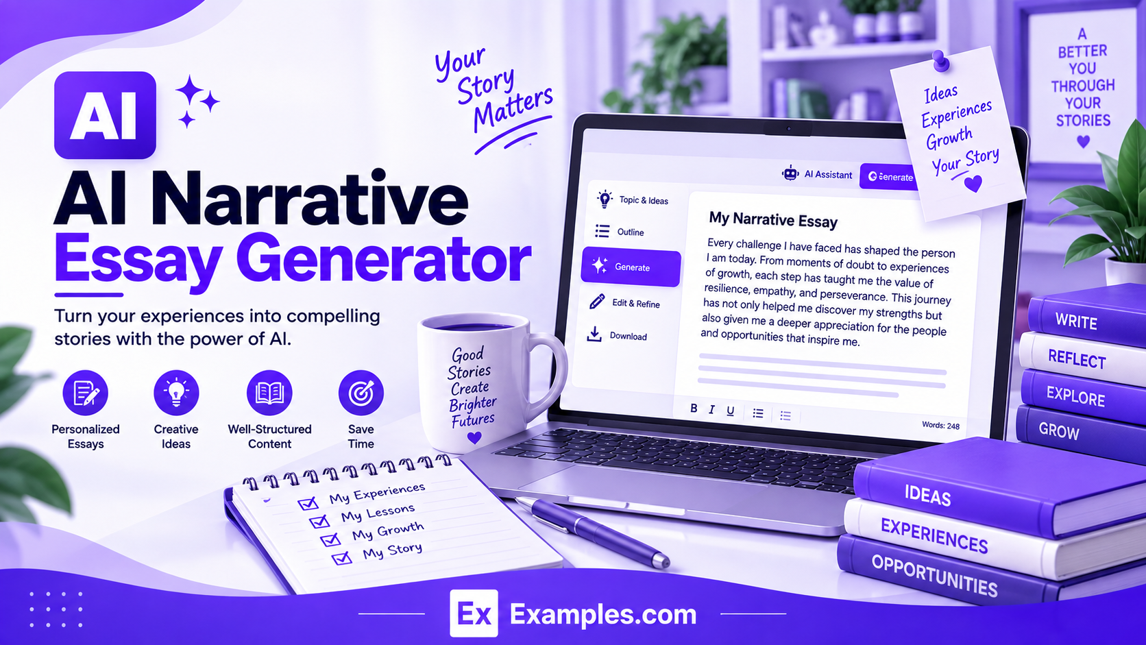 Free AI Narrative Essay Generator, 50+ Real Narrative Essay Examples
