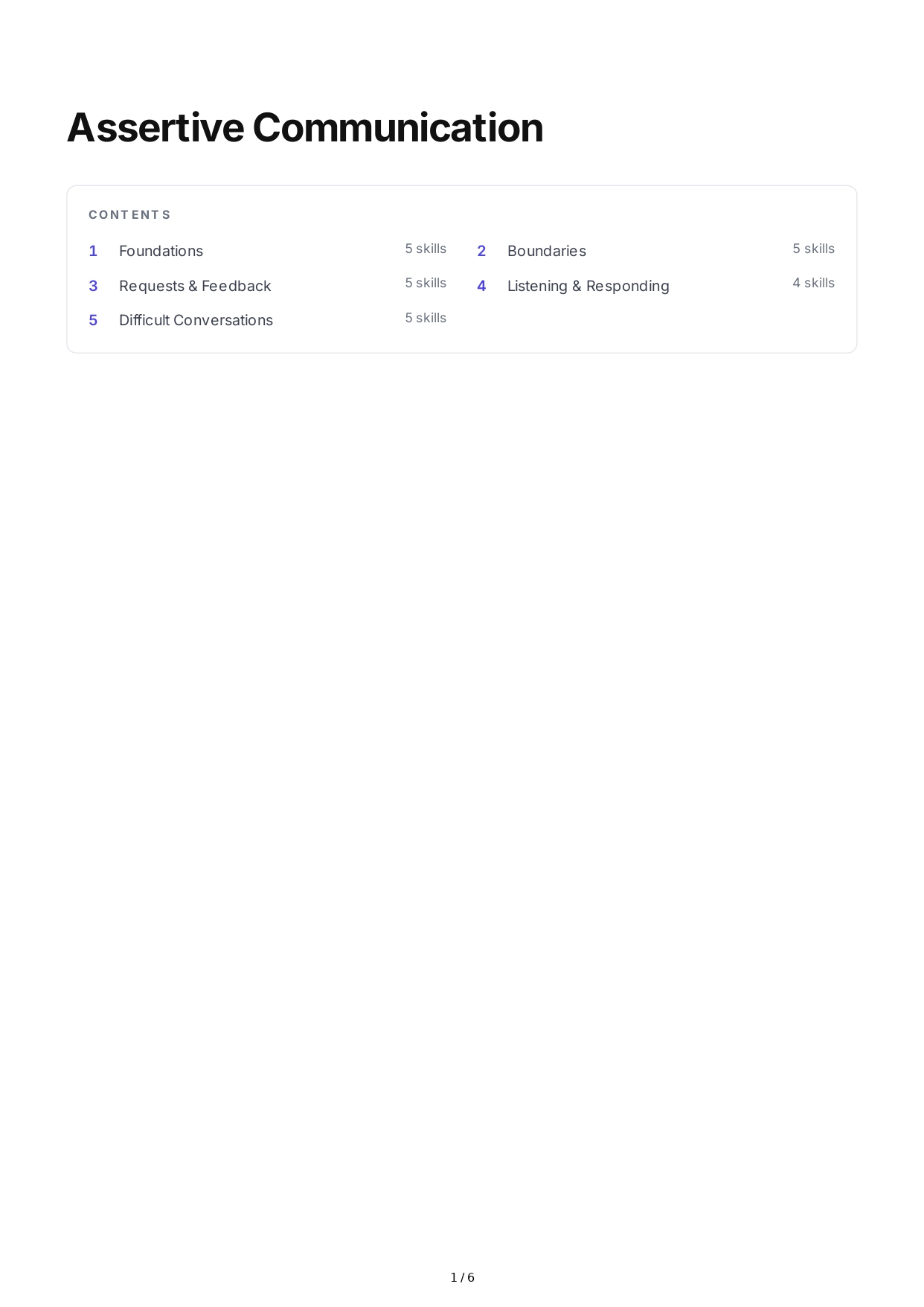 Assertive Communication Interpersonal Skills - Free AI Interpersonal Skills Generator, 50+ Real Interpersonal Skills Examples