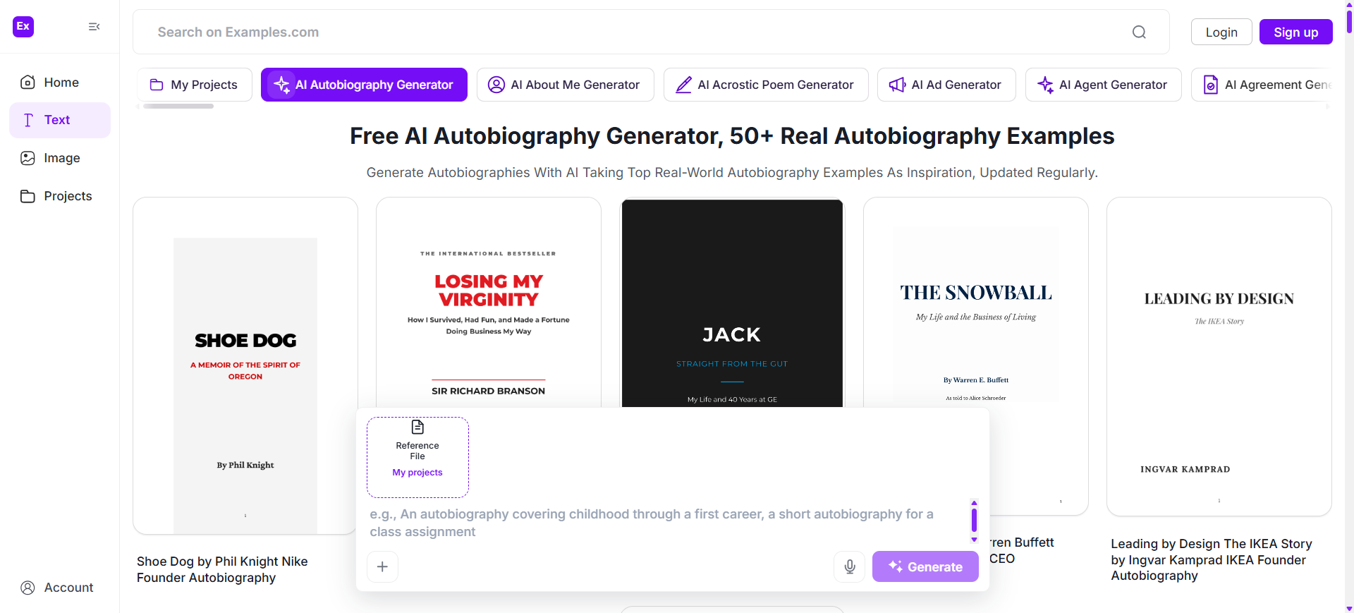 Explore Real-World Autobiography Examples