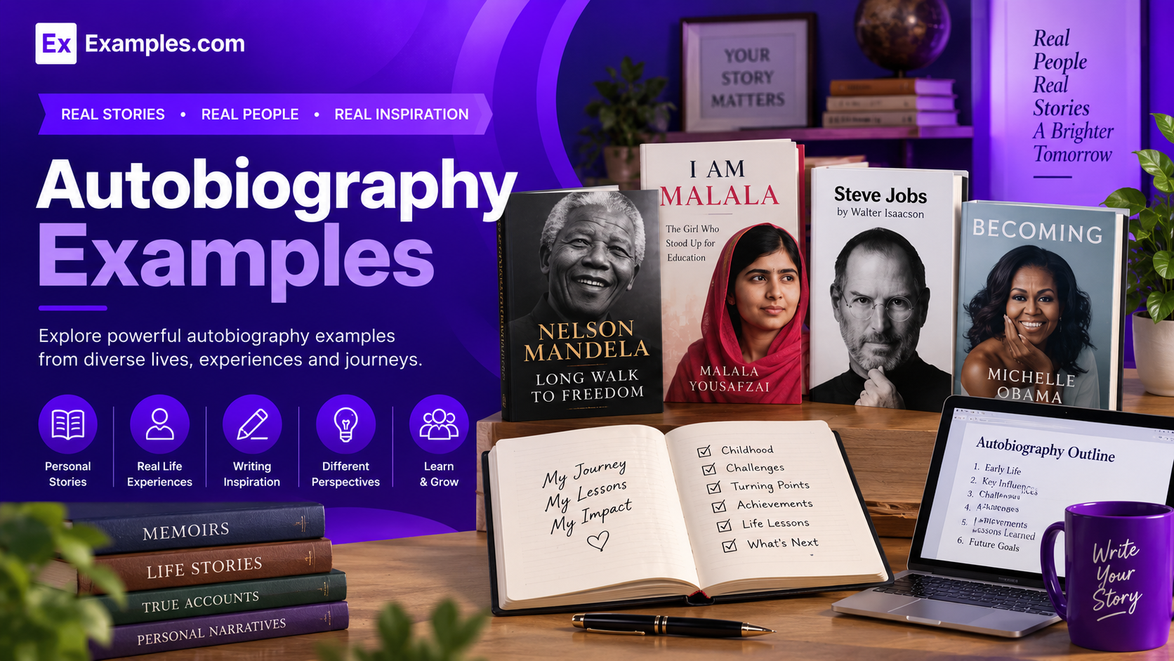 Free AI Autobiography Generator, 50+ Real Autobiography Examples