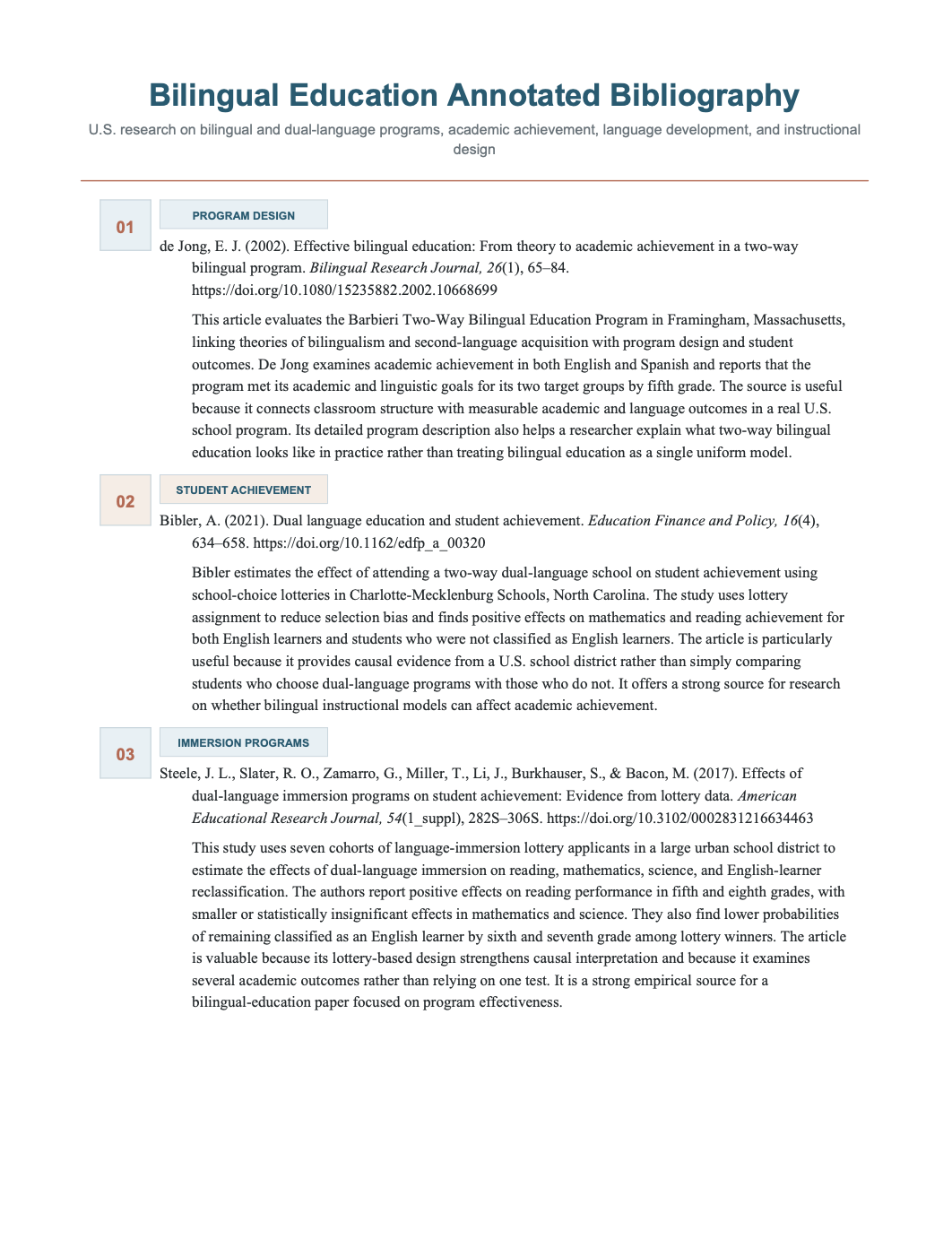 Bilingual Education Annotated Bibliography - Free AI Annotated Bibliography Generator, 50+ Real Annotated Bibliography Examples