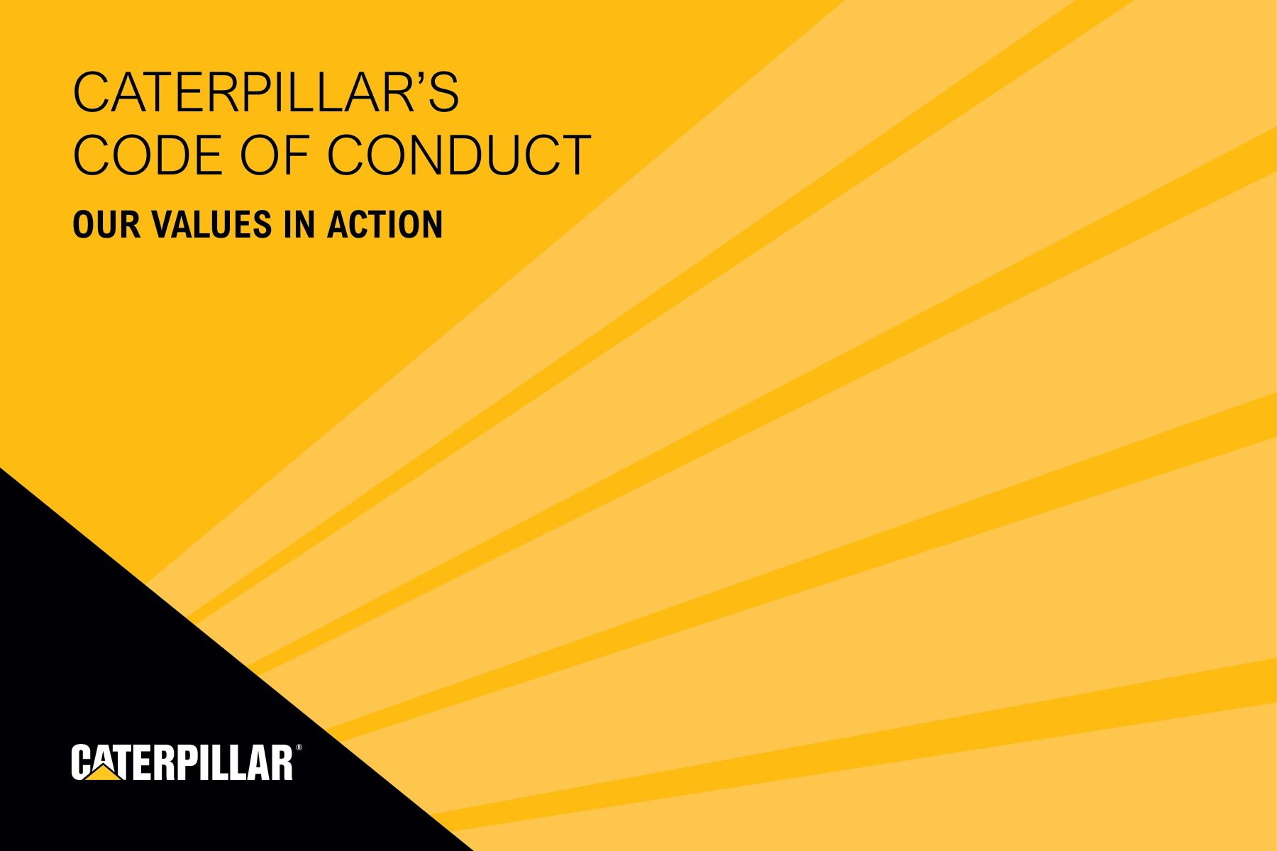 Caterpillar Company Code of Conduct Handbook - Free AI Handbook Generator, 50+ Real Handbook Examples
