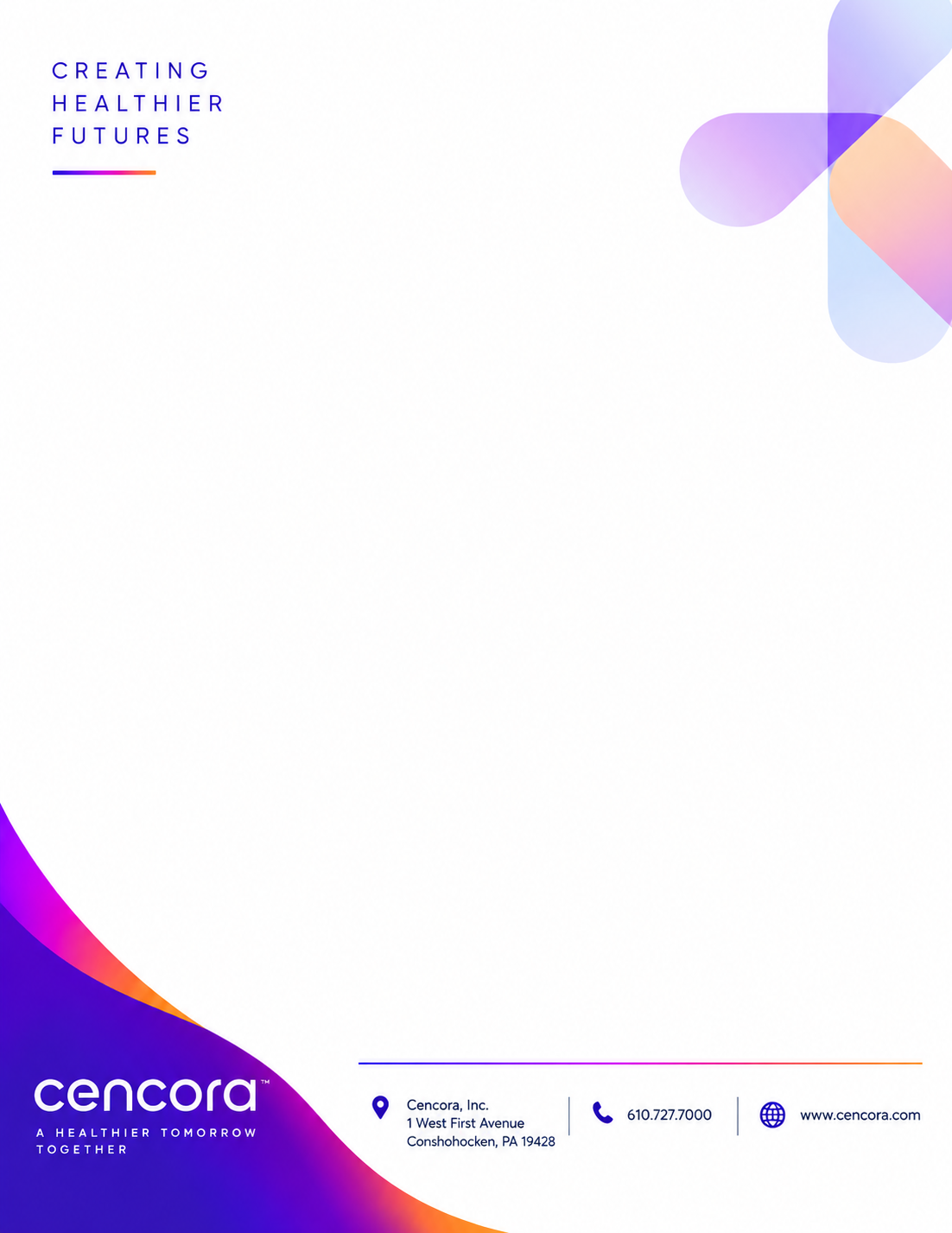 Cencora Letterhead - Free AI Letterhead Generator, 50+ Real Letterhead Examples