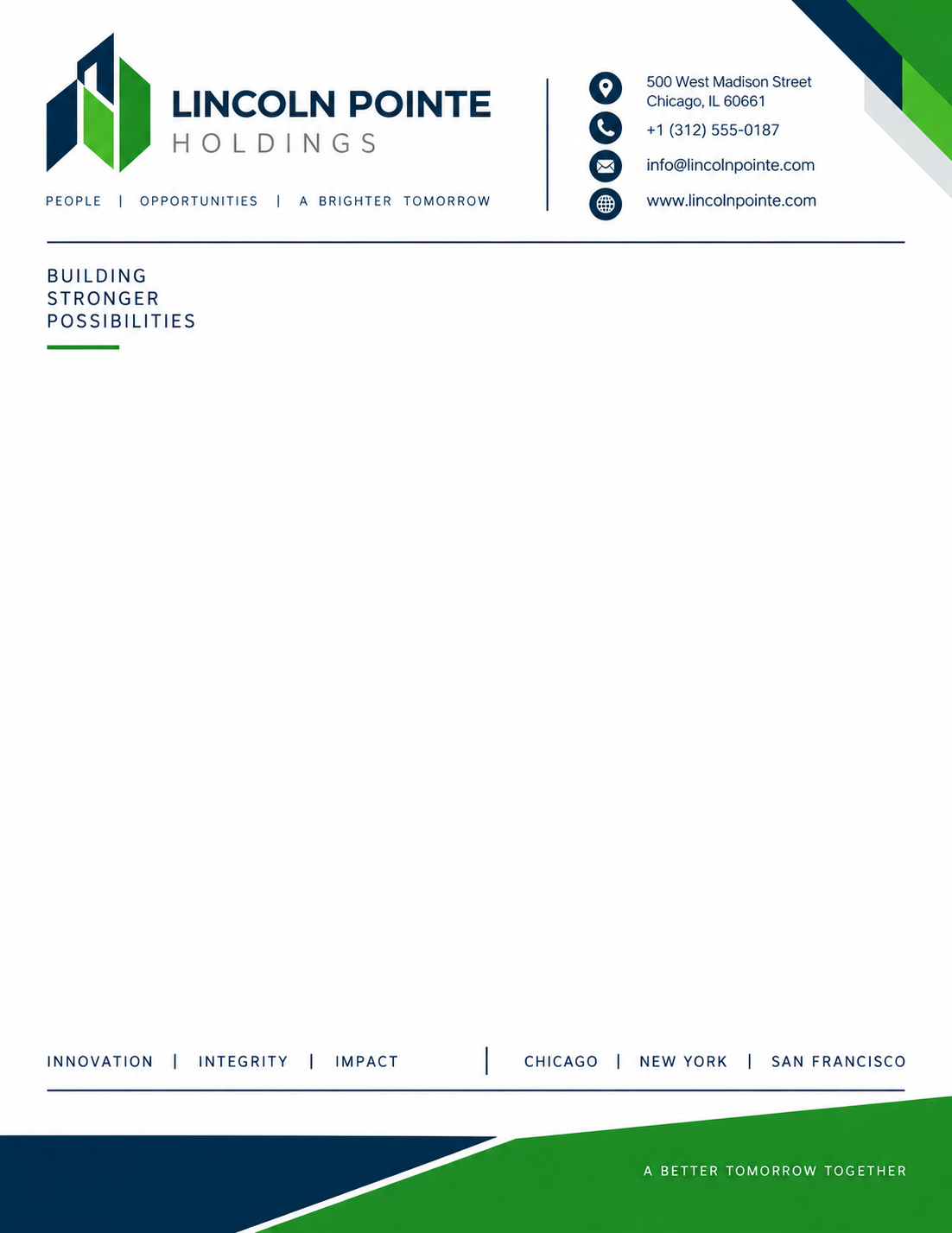 Company Letterhead - Free AI Letterhead Generator, 50+ Real Letterhead Examples