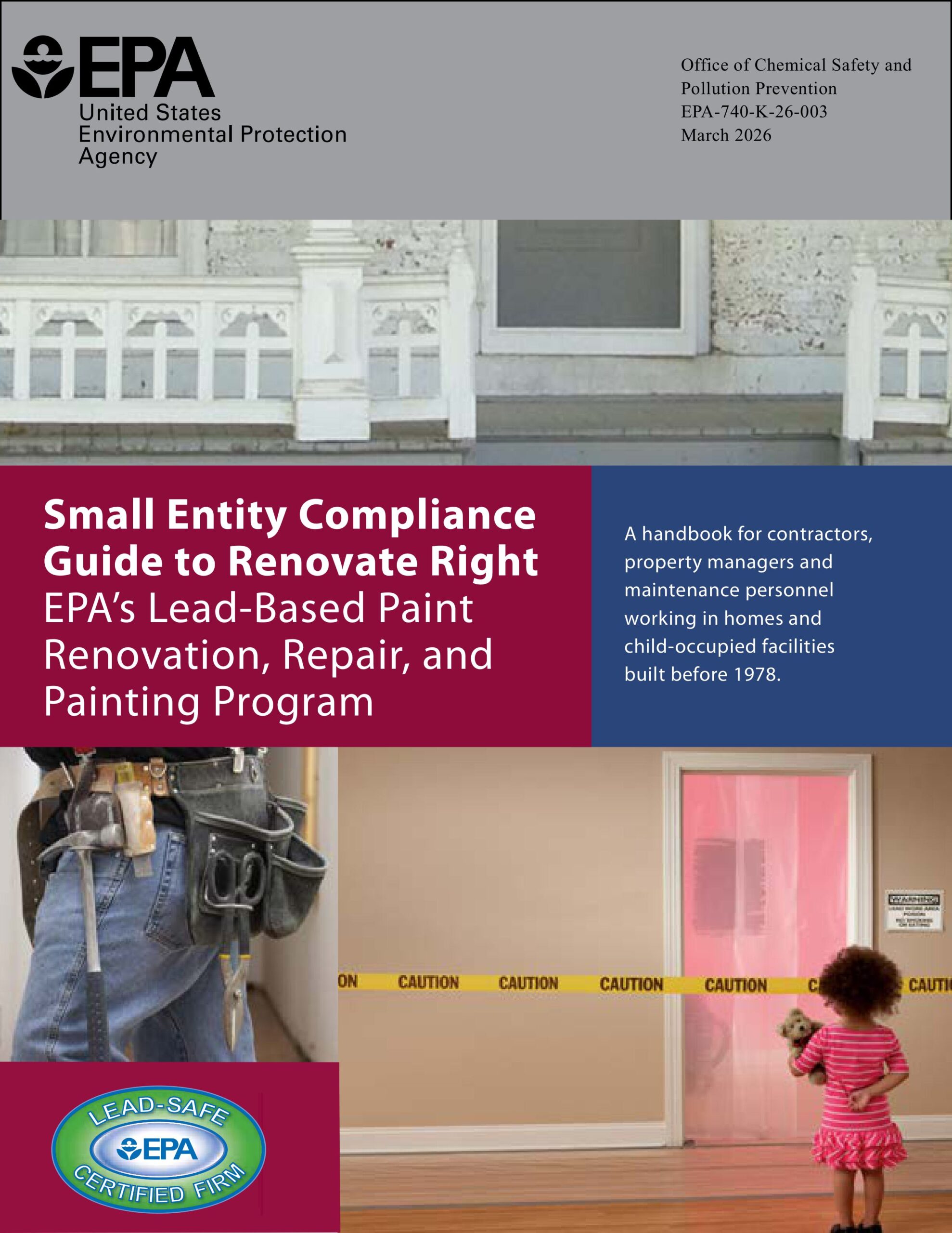EPA Small Entity Compliance Guide to Renovate Right - Free AI Guide Generator, 50+ Real Guide Examples