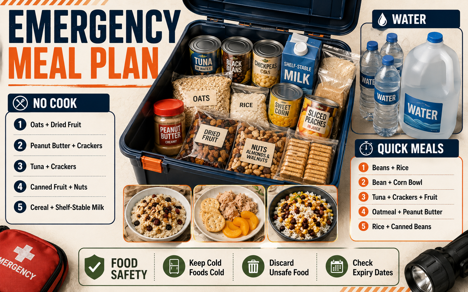 Emergency Meal Plan - Free AI Meal Plan Generator, 50+ Real Meal Plan Examples