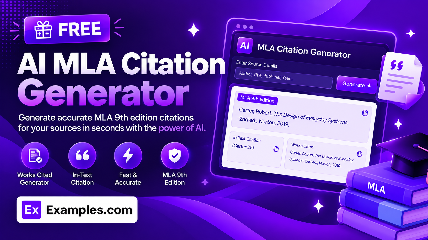 Free AI MLA Citation Generator